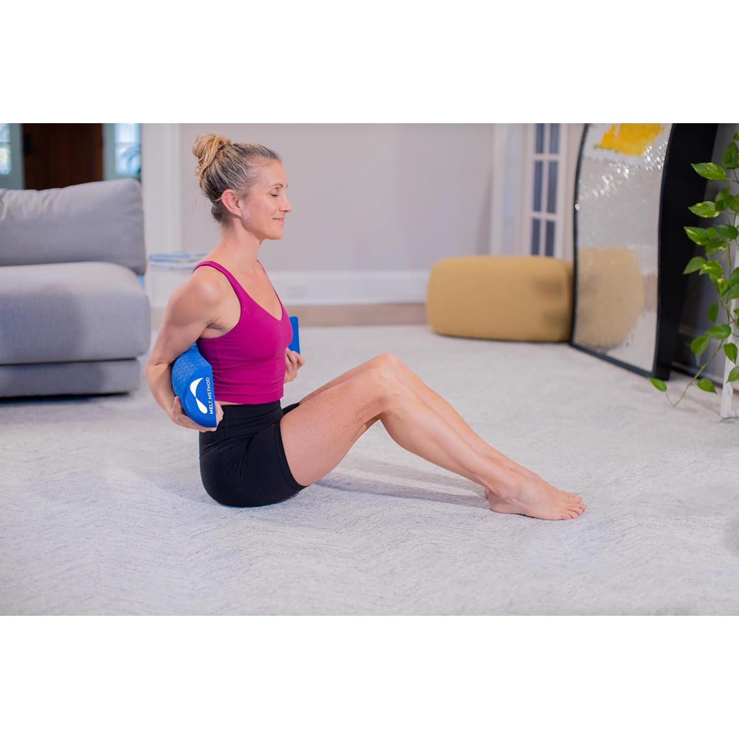 Rodillo de Espuma Semi Redondo Método MELT 91 cm - Terapia Física