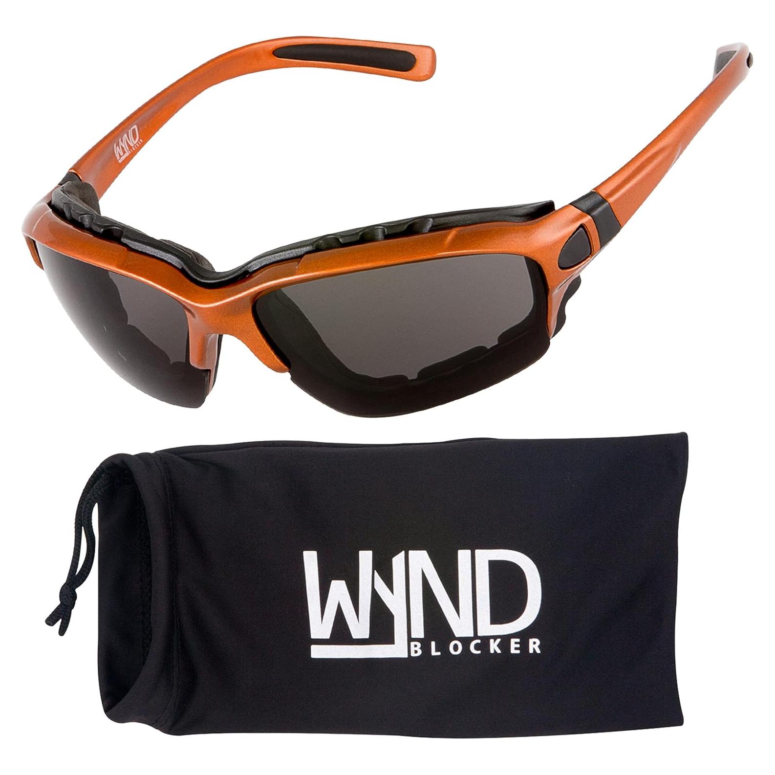 Gafas de sol envolventes WYND Blocker UV400 para moto