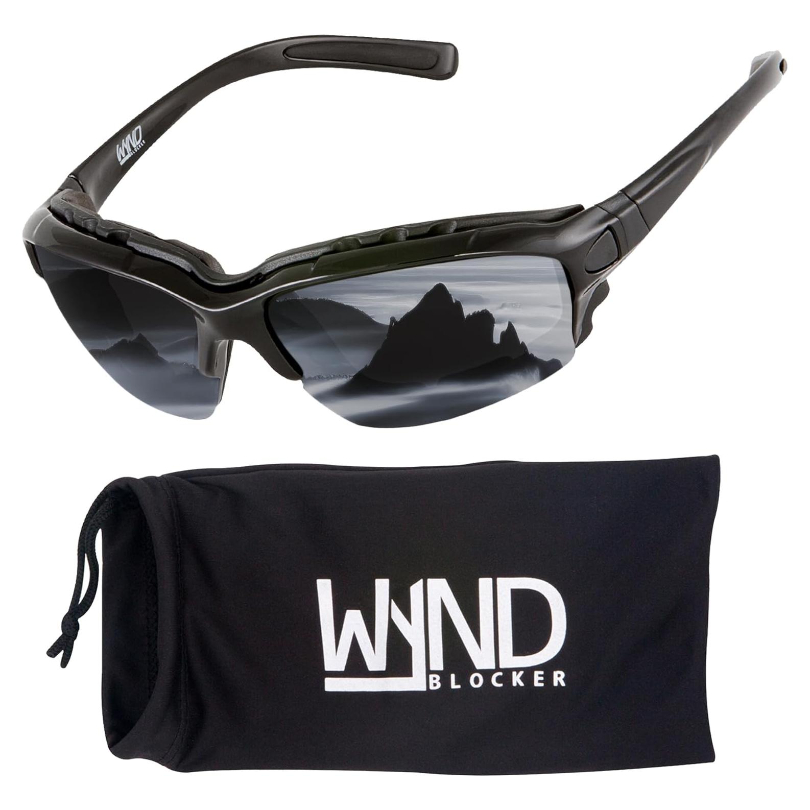 Gafas de sol envolventes WYND Blocker para deportes extremos