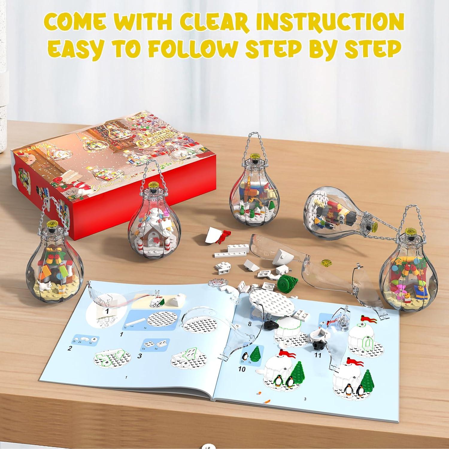 Juego de Construcción Navideño 405 Piezas - Aphpaio