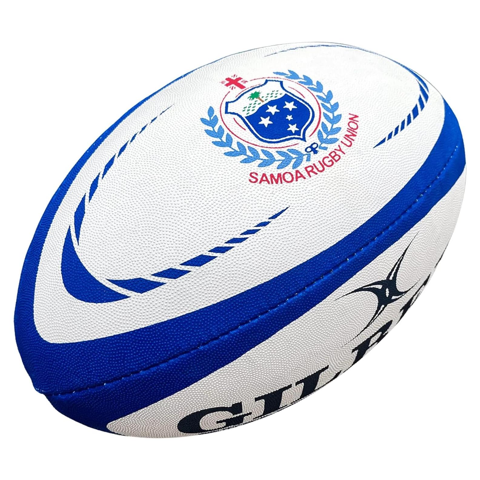 Balón de Rugby Gilbert Samoa Replica Tamaño 5 Estándar