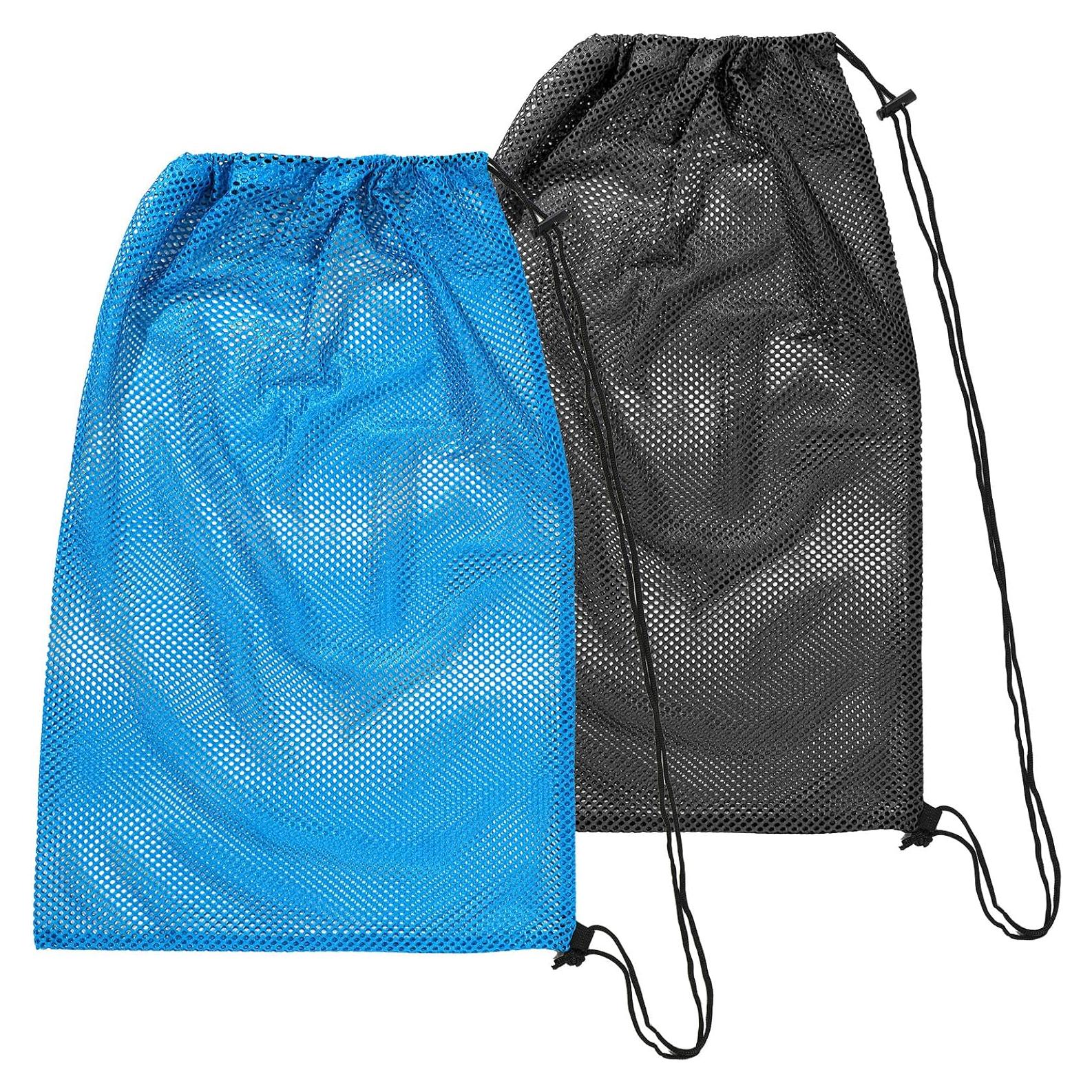 Bolsa de Malla 2 Pcs FNANJWQ 48x68 cm para Buceo y Natación