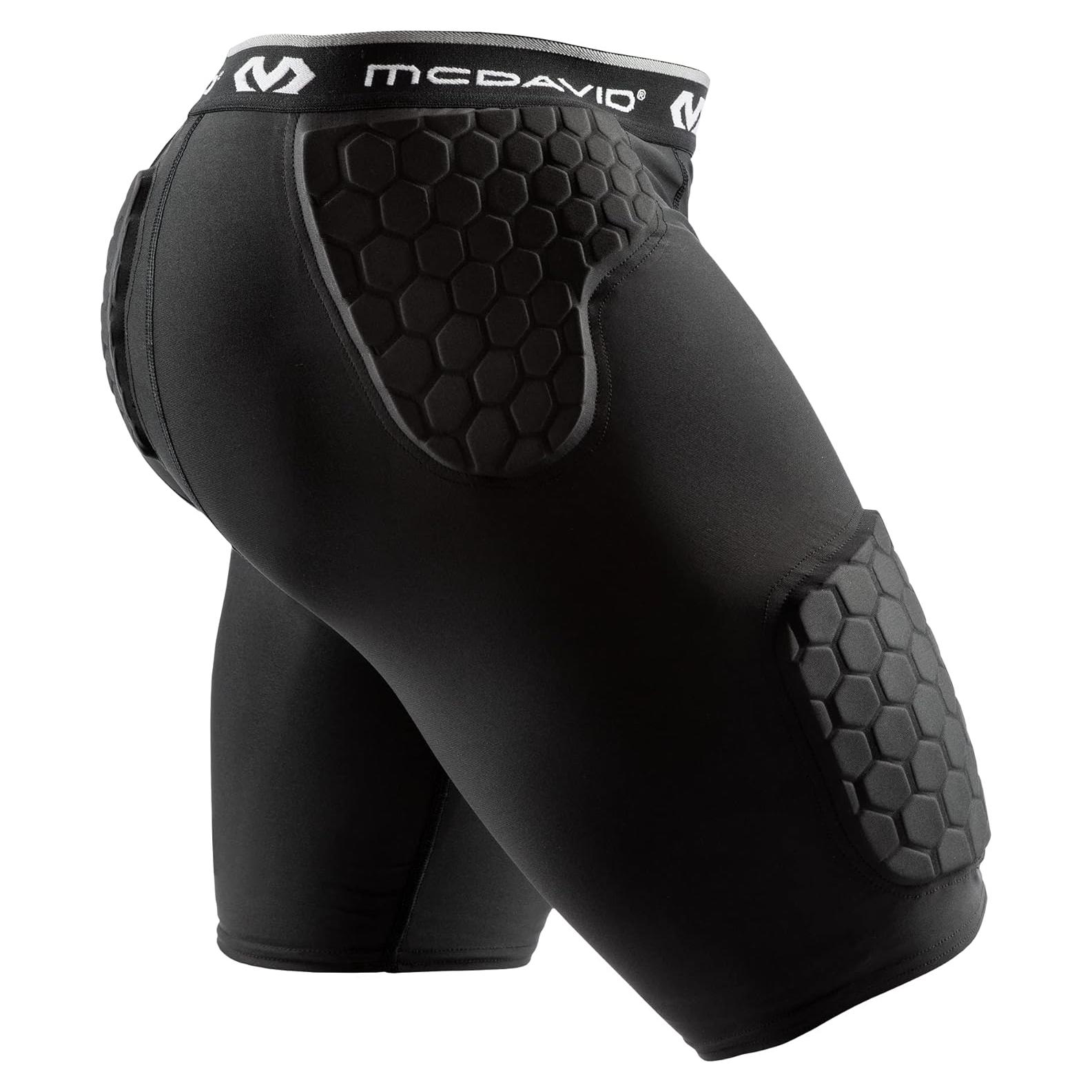 Pantalones Cortos de Compresión McDavid Hombre con Almohadillas HEX