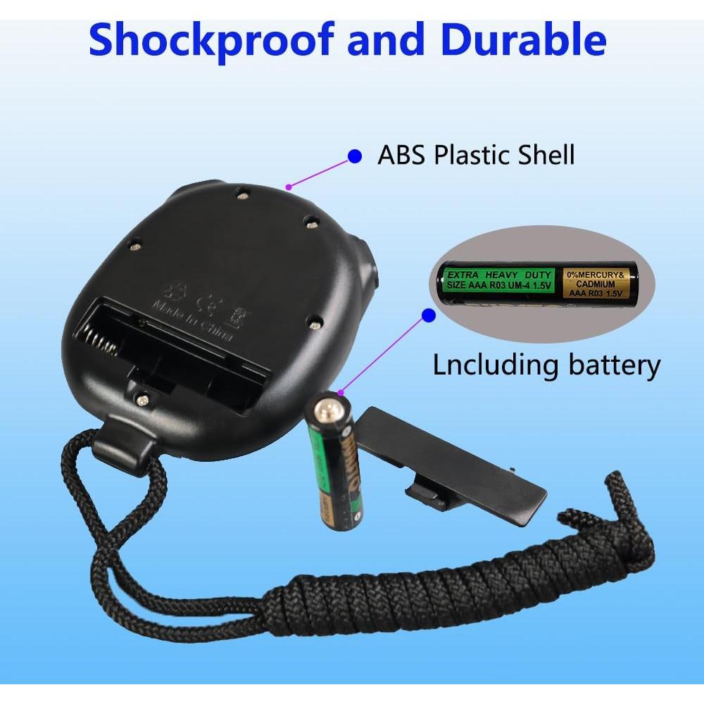 Cronómetro Digital Bairnqner 805C con Cuenta Regresiva