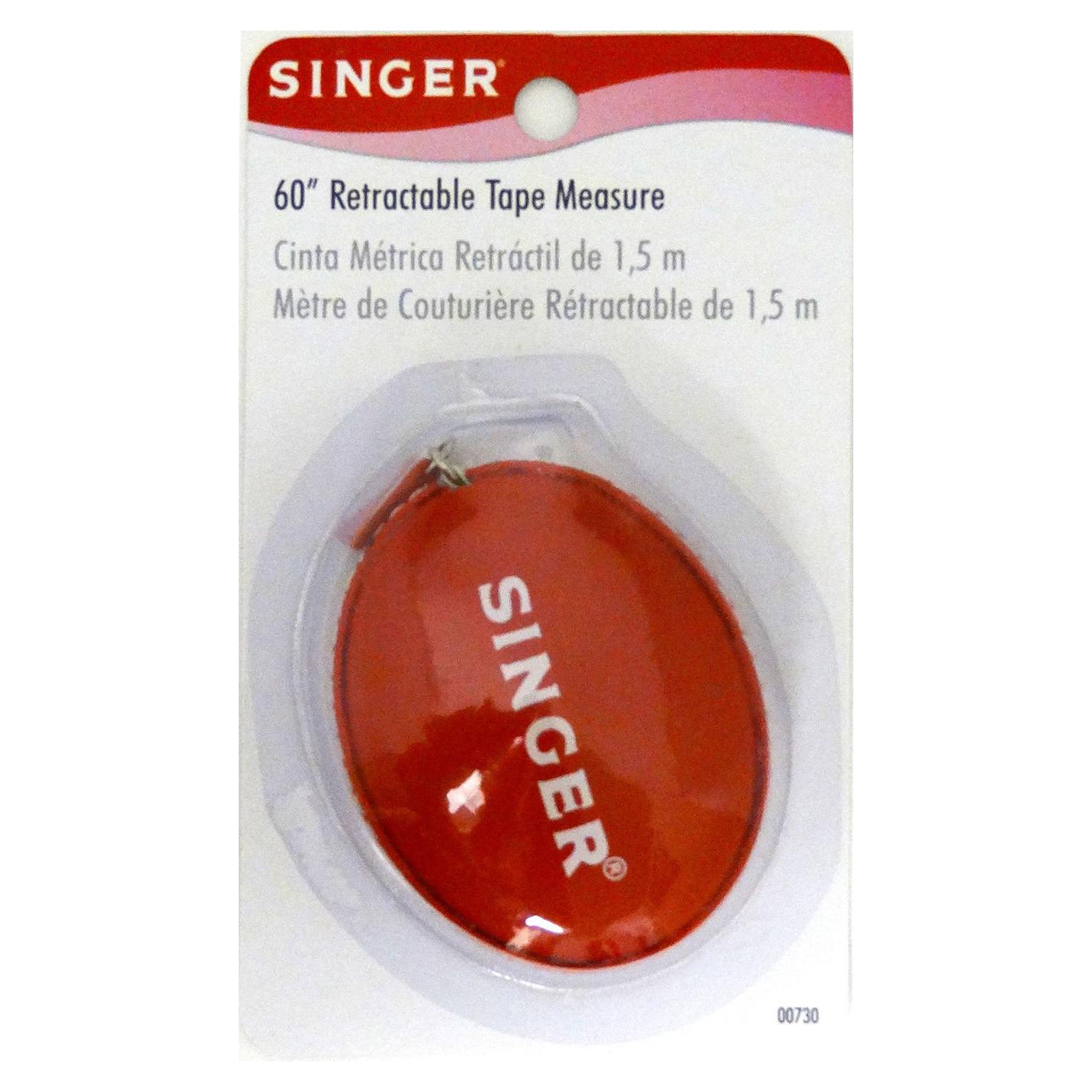 Cinta Métrica Retráctil SINGER 60 Pulgadas 152.4 cm