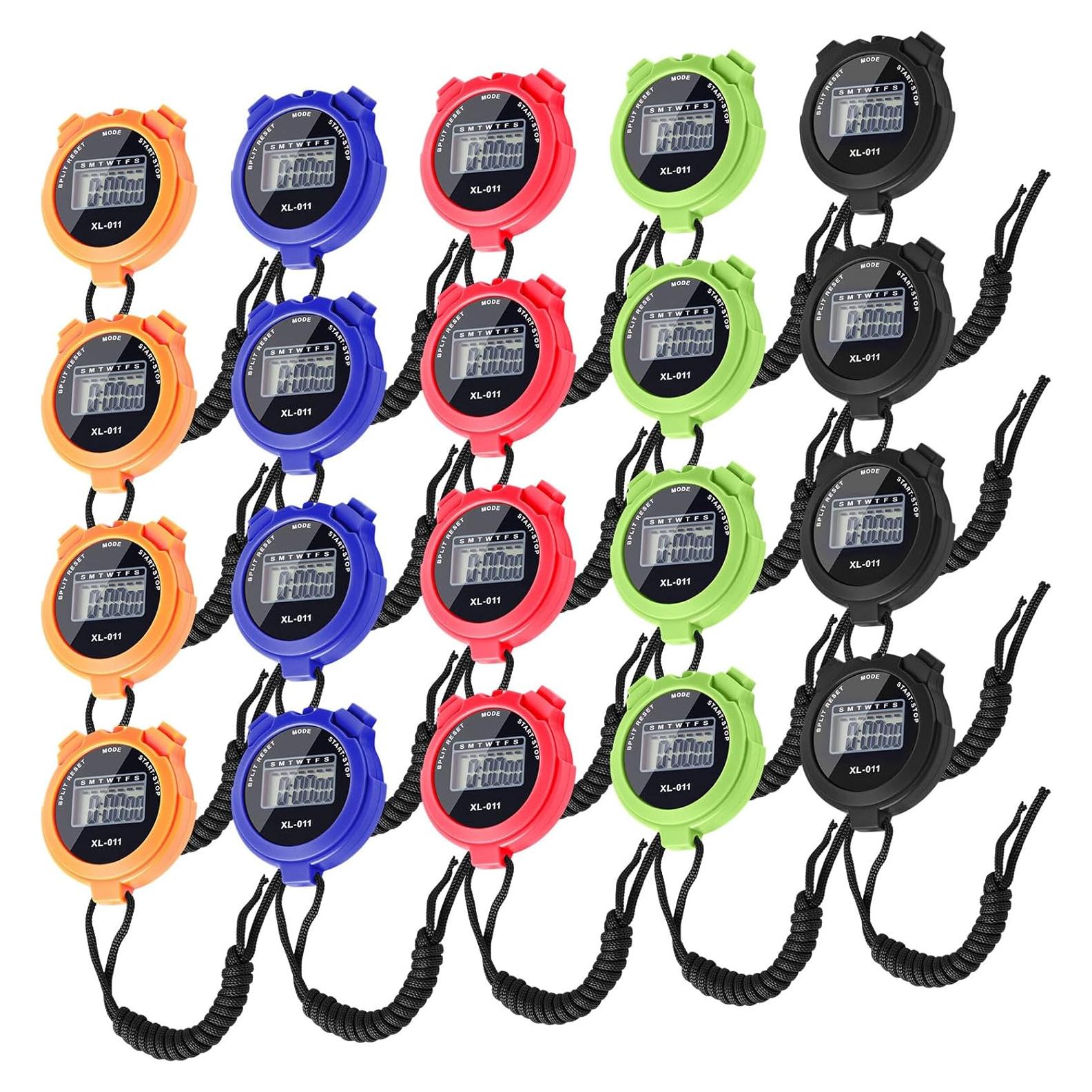 20 Cronómetros Digitales Tellegloww Multi-Función 6.5cm