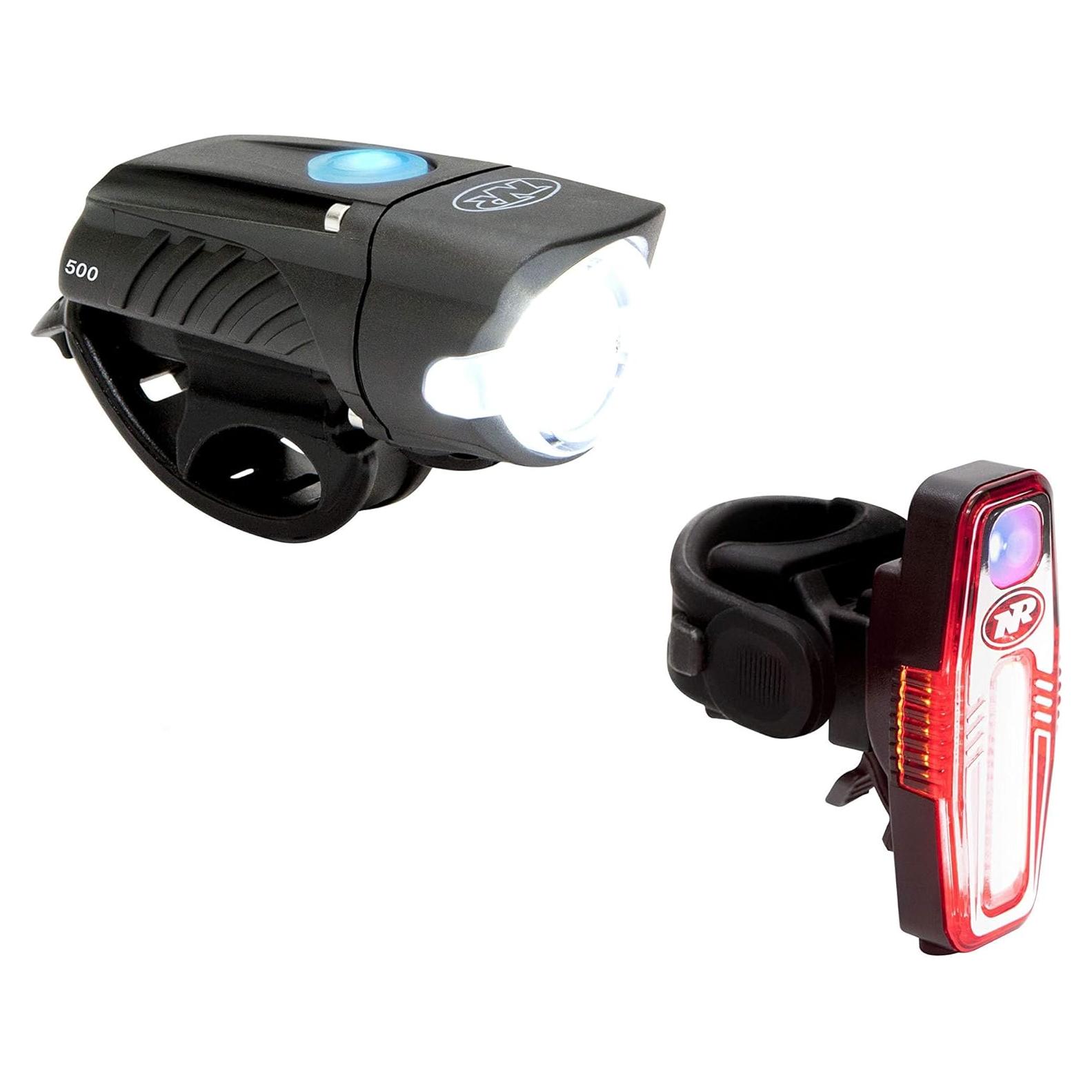 NiteRider Swift 500 Faro LED Delantero y Luz Trasera Sabre 110