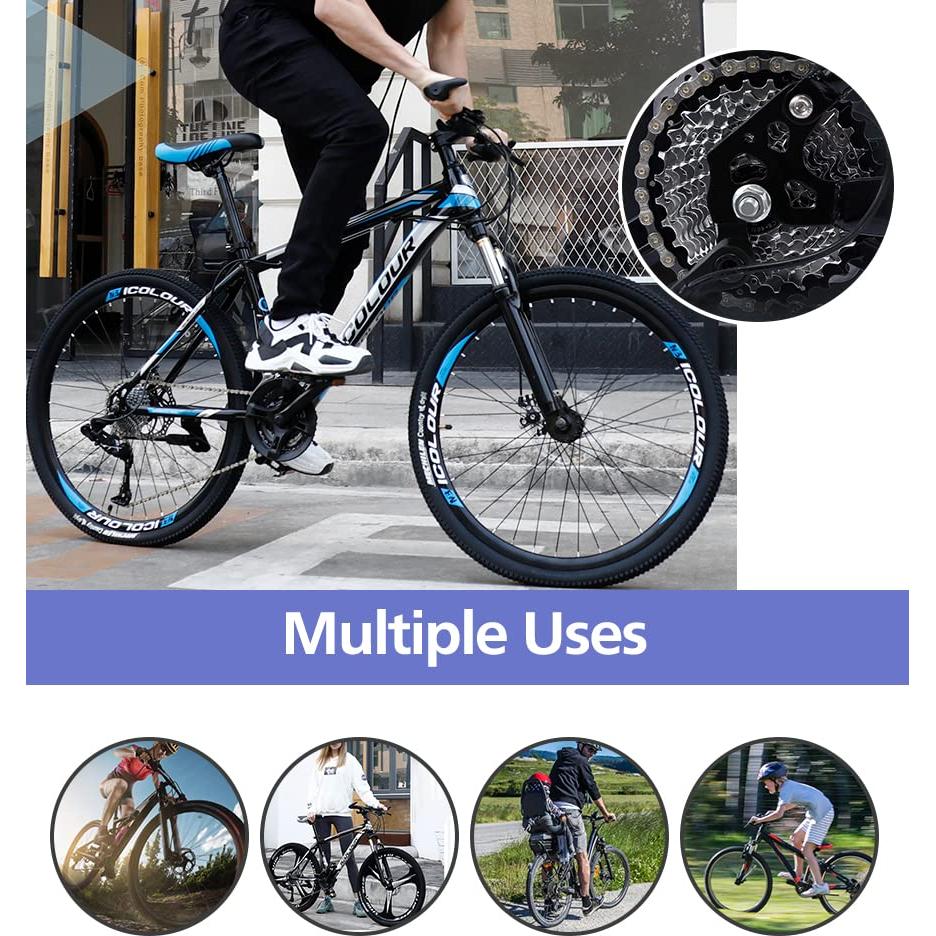 Kit de Cadena de Bicicleta RUBY.Q 6/7/8 Velocidades Reutilizable