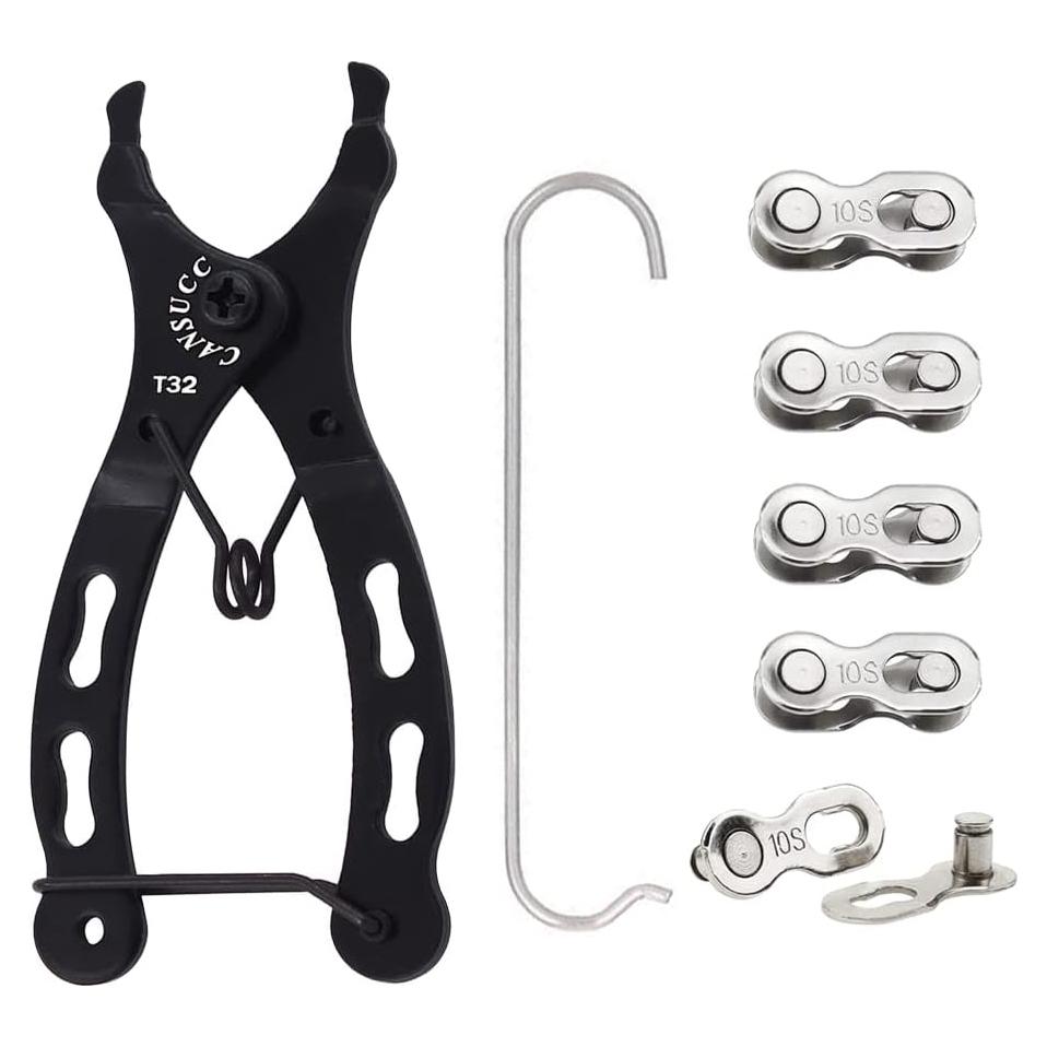 Kit de Herramientas para Reparar Cadenas de Bicicleta Saipe - 10 Velocidades