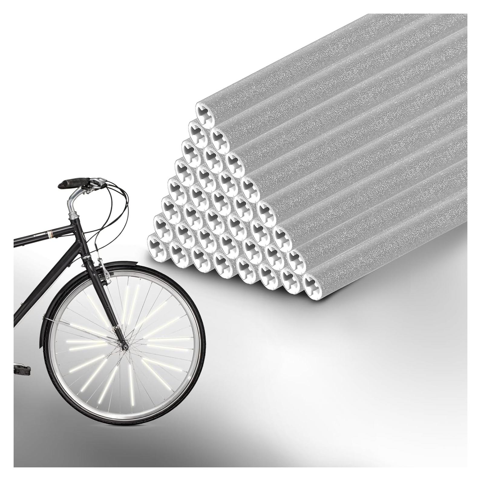 36 Cubiertas Reflectantes para Radios de Bicicleta InnoHHustle