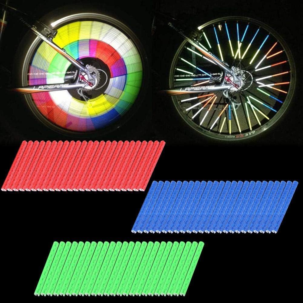 Clips Reflectores de Rueda Dioche 24pcs ABS Coloridos