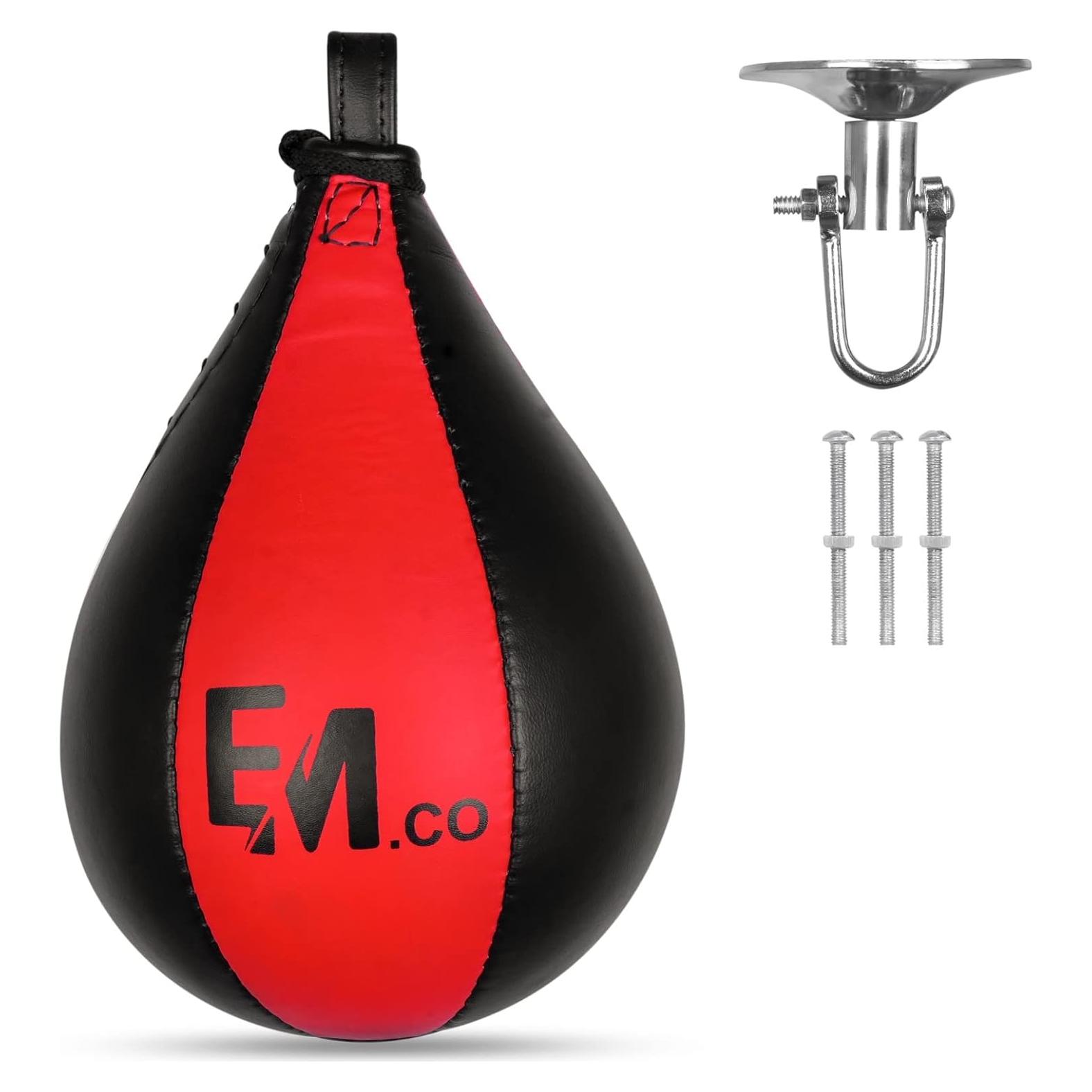 Bolsa de Velocidad de Boxeo Genérico SB01 - Cuero PU 24.4x15.2cm