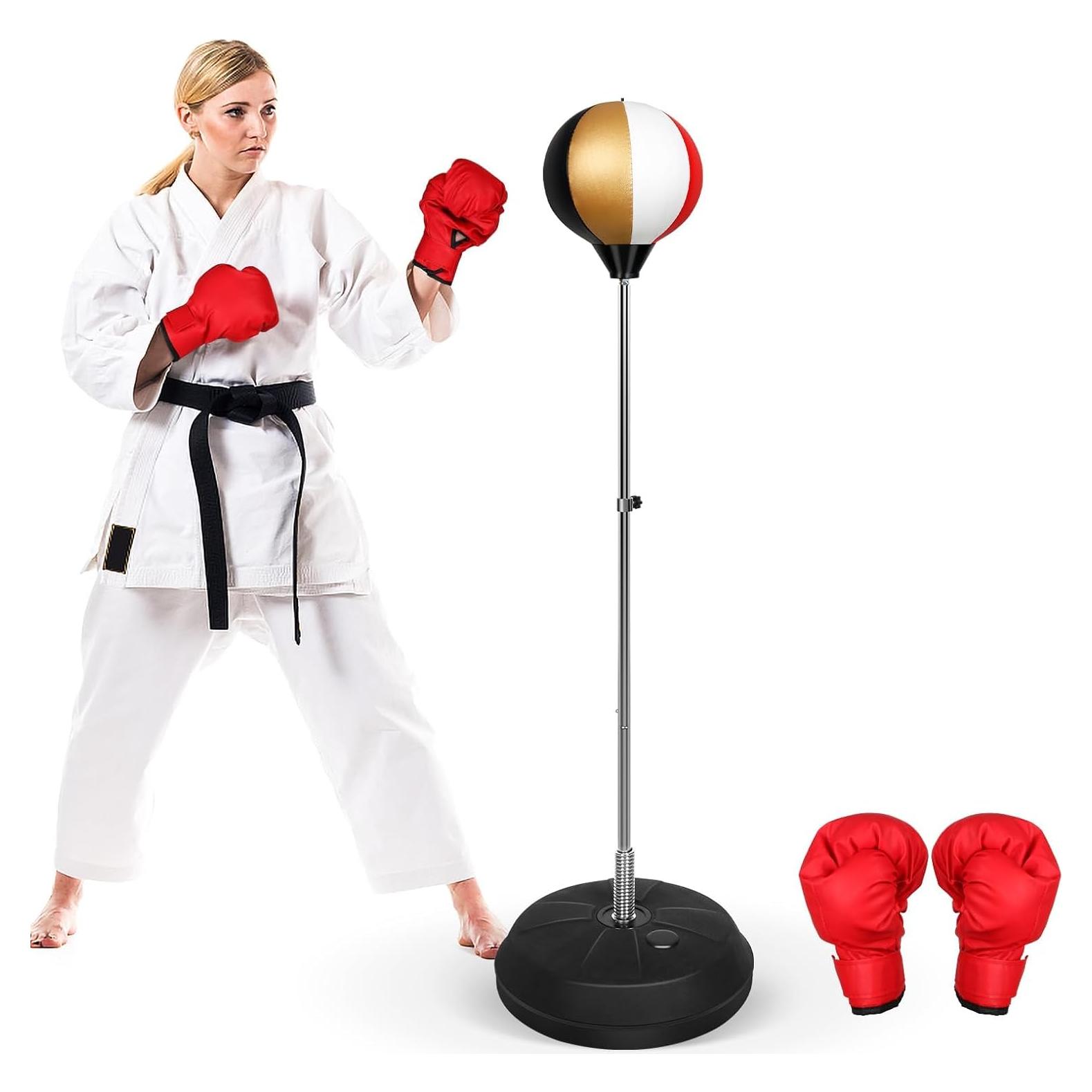 Bolsa de Boxeo de Velocidad INNOLIFE TM-0043 con Guantes