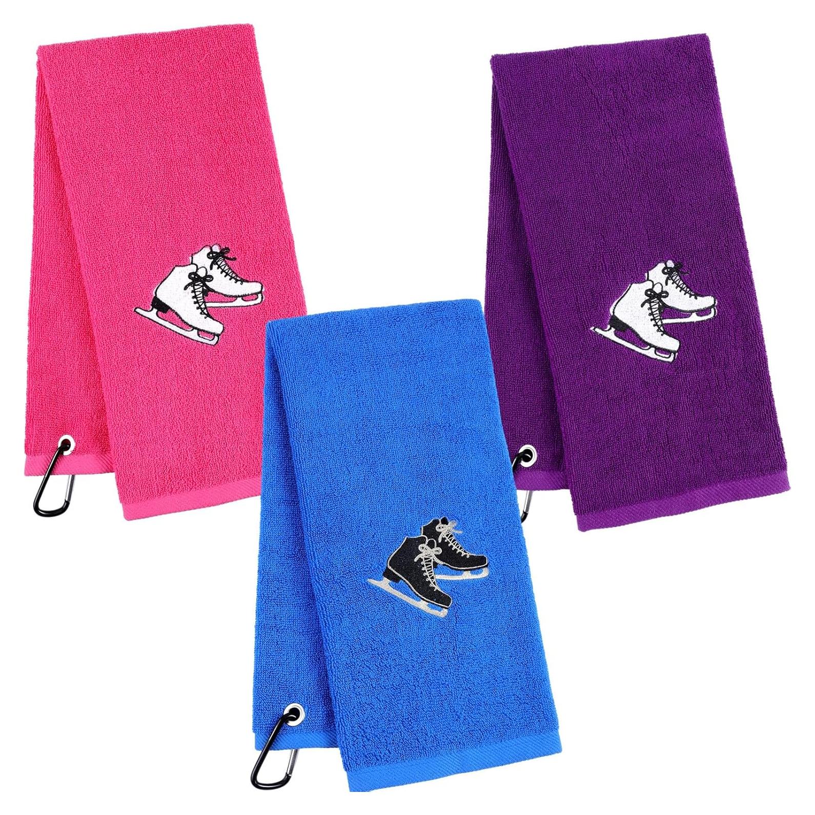 Toallas de Patinaje sobre Hielo VitalCozy - 3 Piezas Algodón