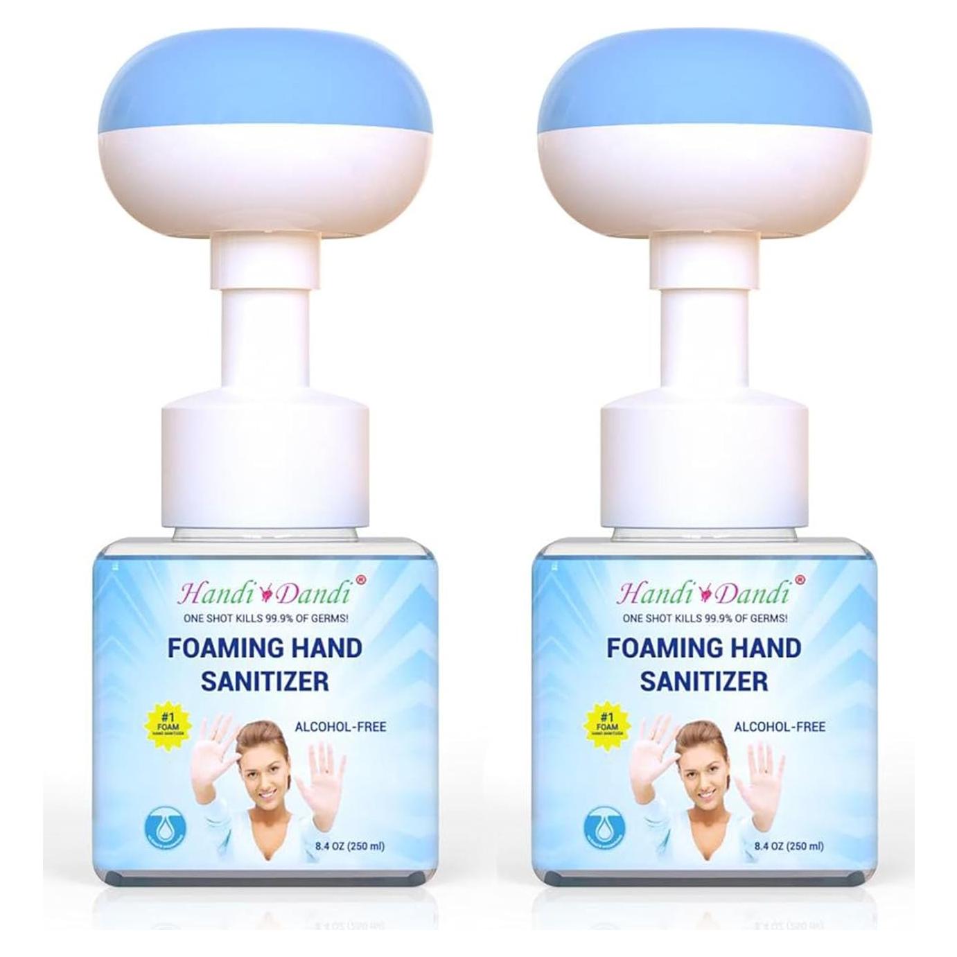 Desinfectante de Manos Espumoso Handi Dandi 248 ml Sin Alcohol