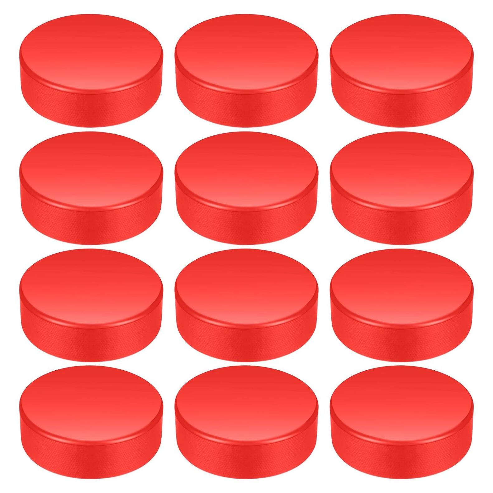 Discos de Hielo de Espuma Shappy 12 Pcs 75 mm para Hockey