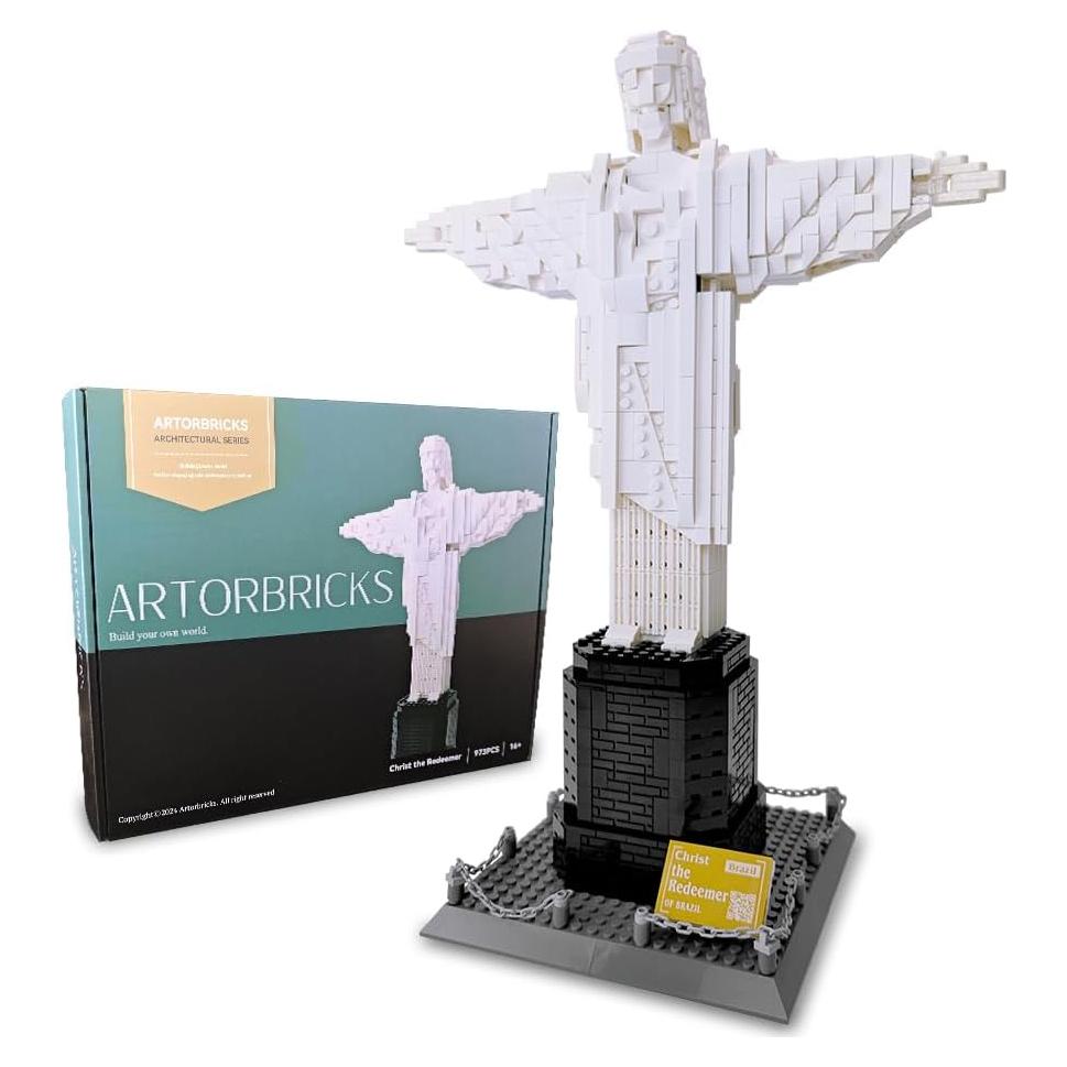 Set de Construcción ArtorBricks Cristo Redentor 973 Piezas