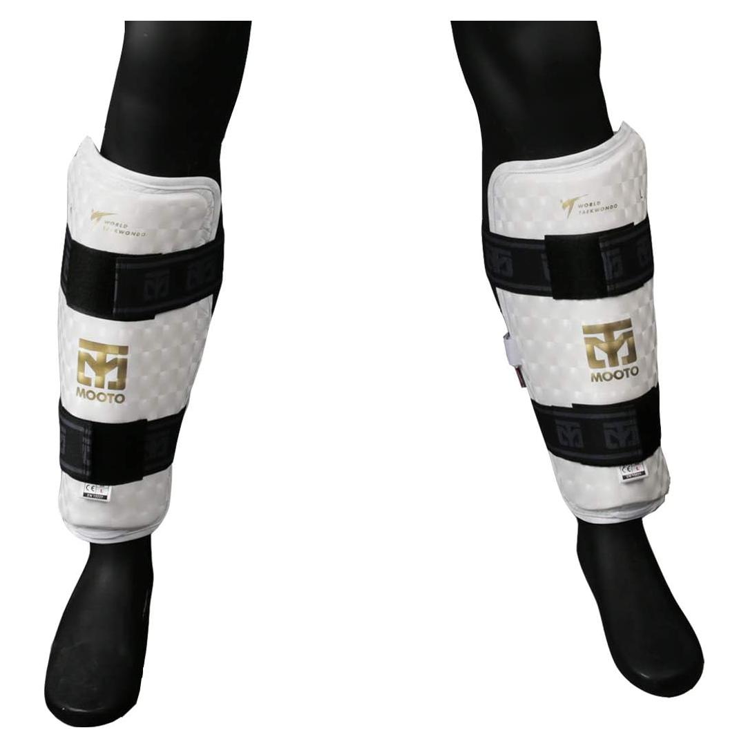 Protector de Espinillas Mooto Taekwondo Extera S2 Mediano 25cm