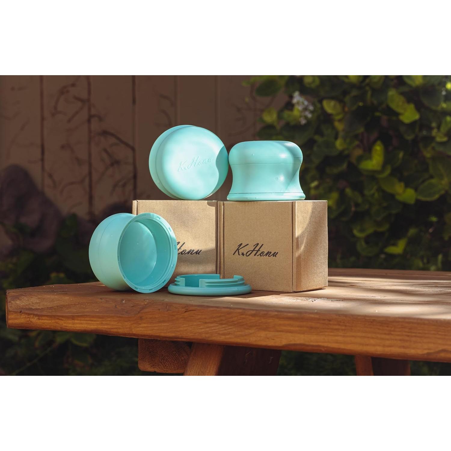 Raspador de Cera de Surf K. Honu El Jelly Ergonómico 6.99 cm