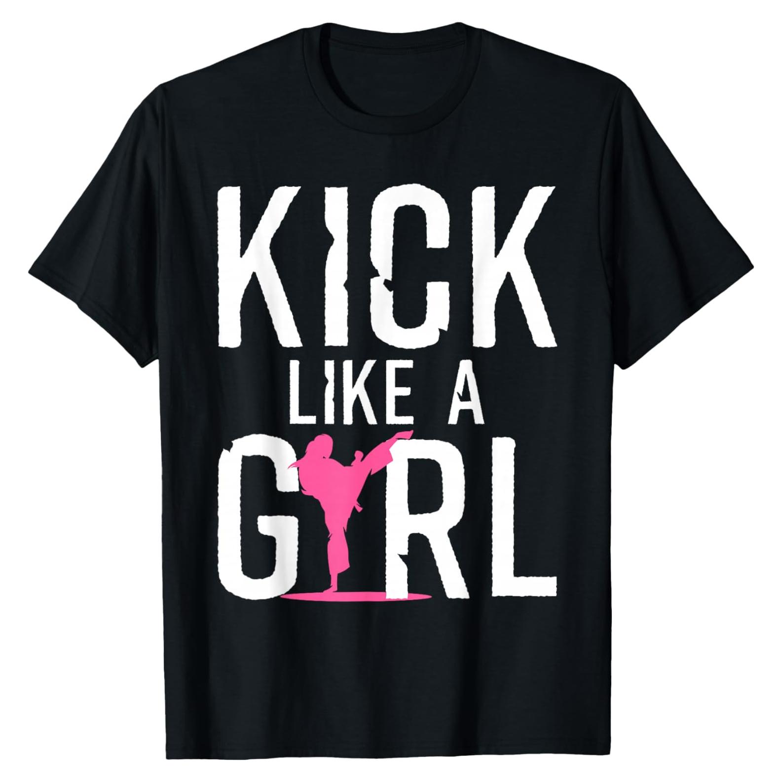 Camiseta de Karate para Niñas y Mujeres - Regalo Genial
