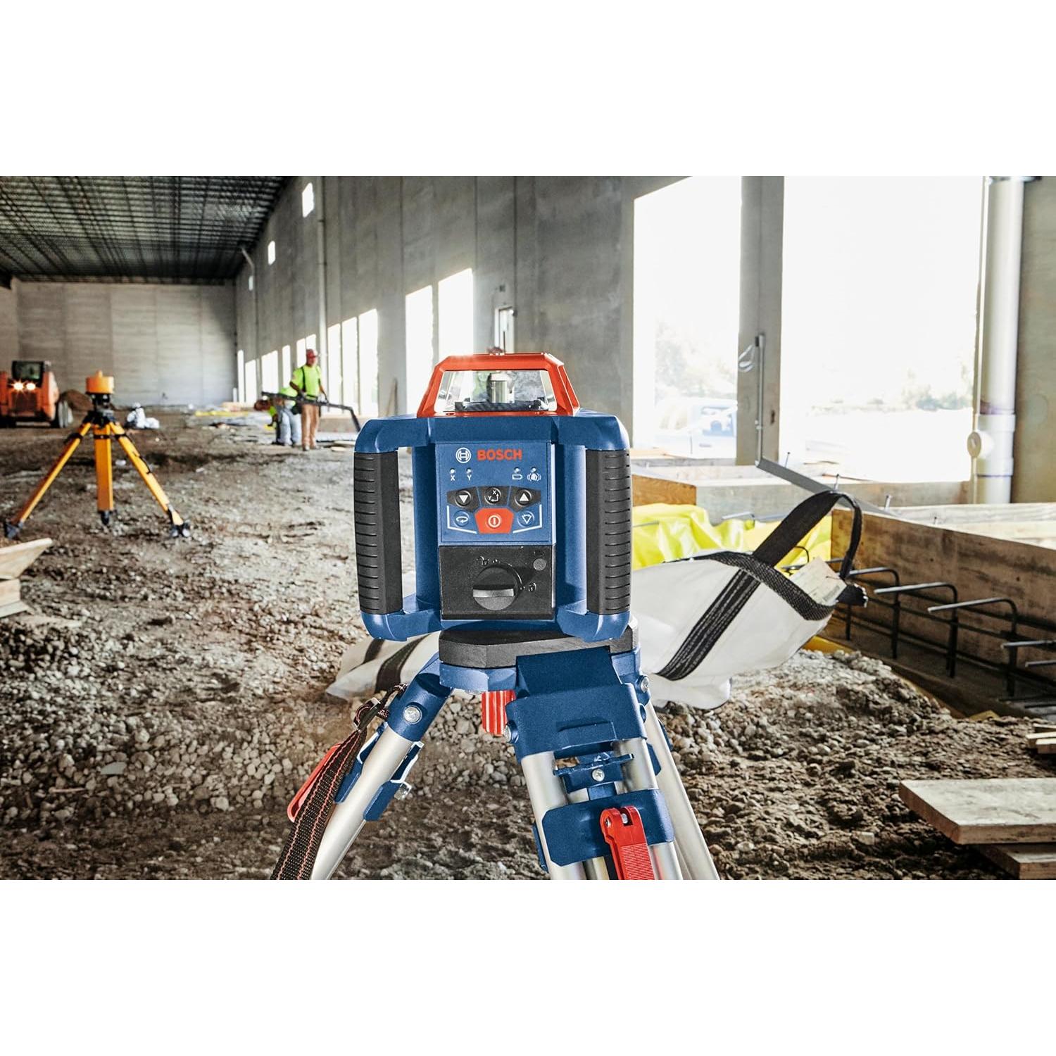 Láser Rotativo Bosch GRL2000-40HVK Kit Completo 609,6 m