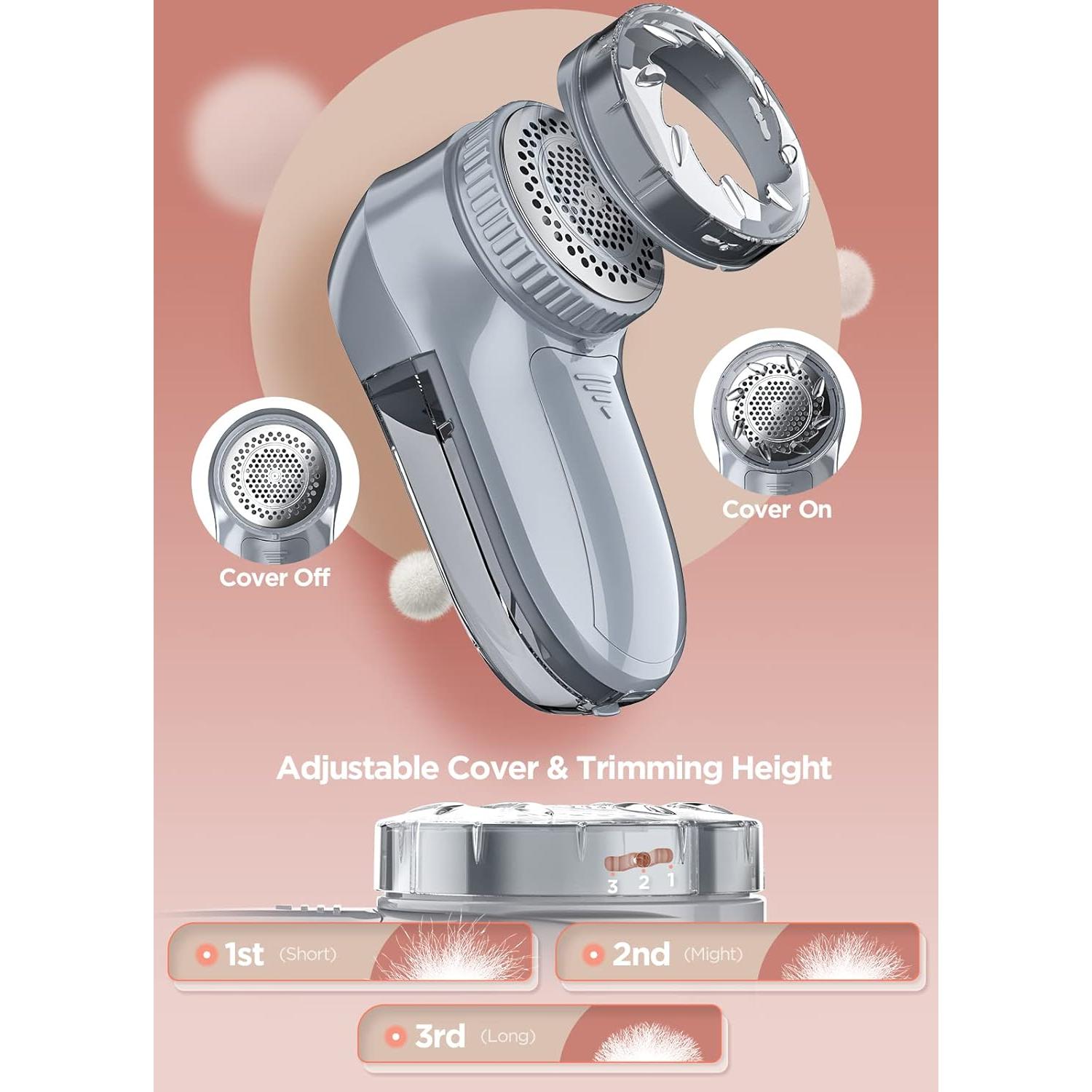 Afeitadora de tela Bymore SN9088, 2 en 1, gris