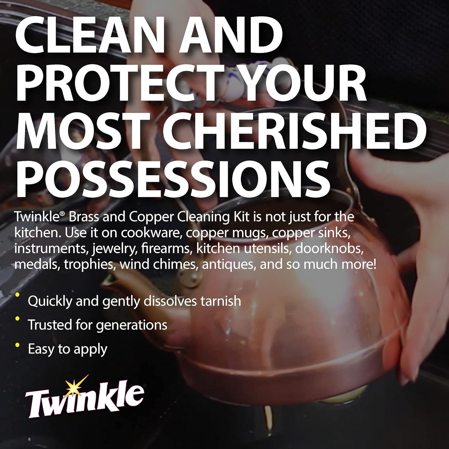 Kit de Limpieza de Latón y Cobre Twinkle 124g