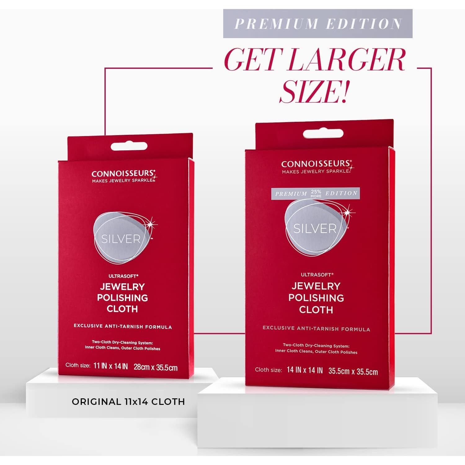 Paño de Pulido CONNOISSEURS 35,5x35,5 cm para Joyería