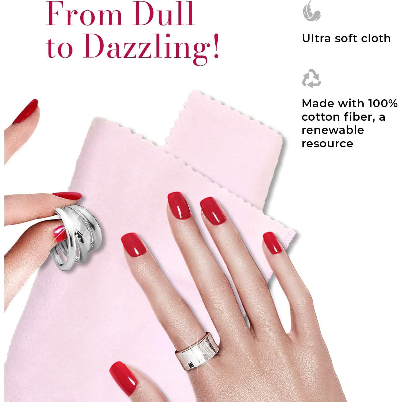 Paño de Pulido CONNOISSEURS 35,5x35,5 cm para Joyería