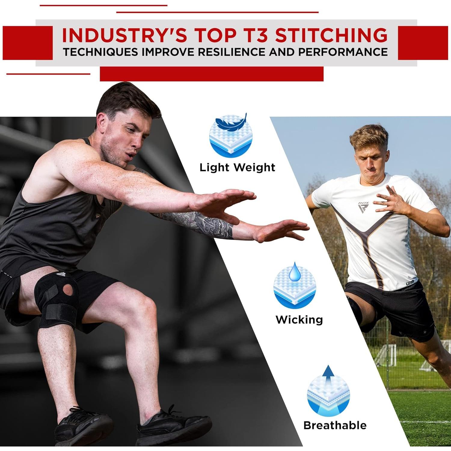 Pantalones Cortos de MMA RDX para Entrenamiento - Negro Mediano