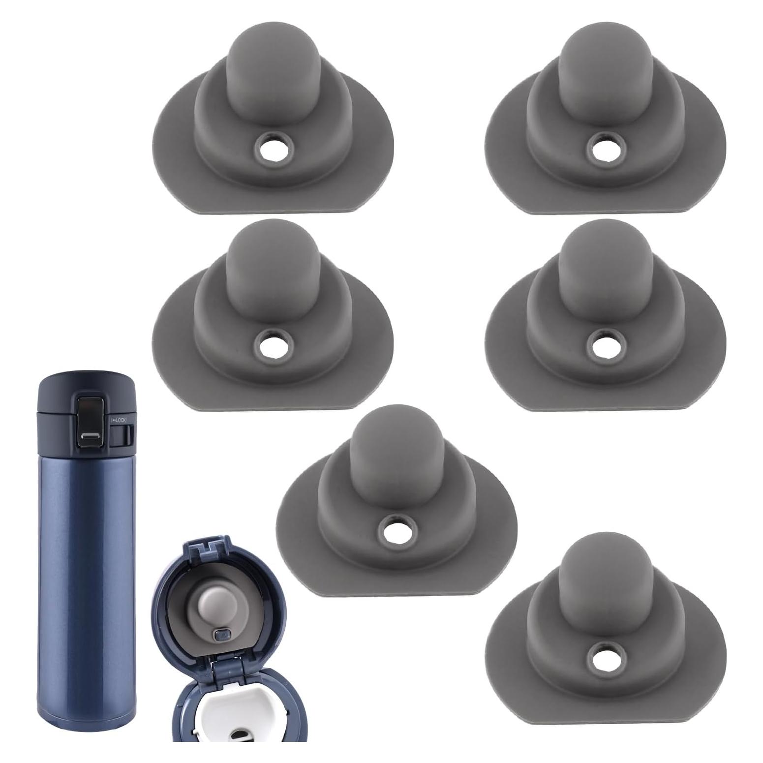 6 Juntas de Tapa Superior Silicona BOXOB para Zojirushi 16oz 12oz