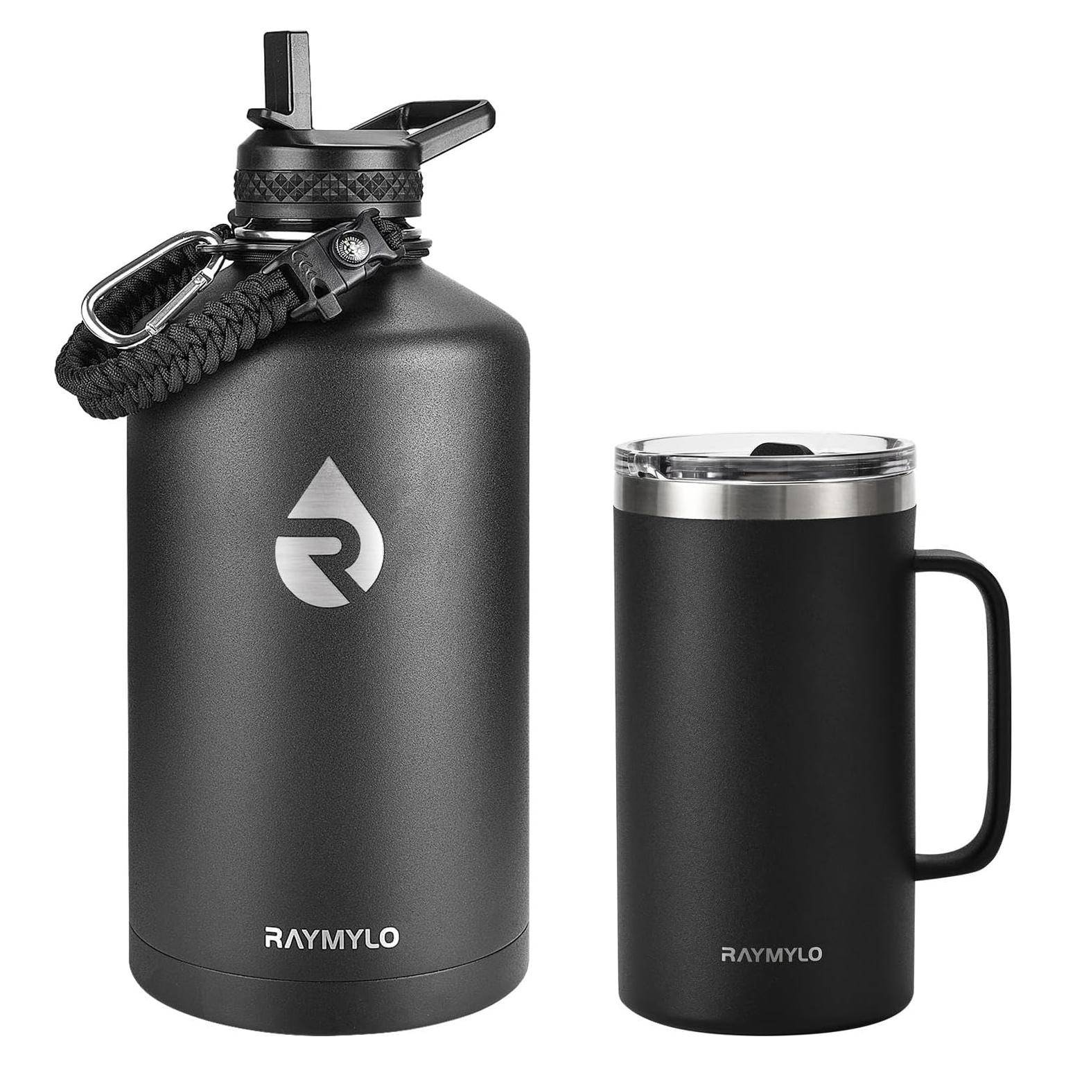 Paquete Botella Agua Aislada 3.8L + Taza Café 710ml RAYMYLO