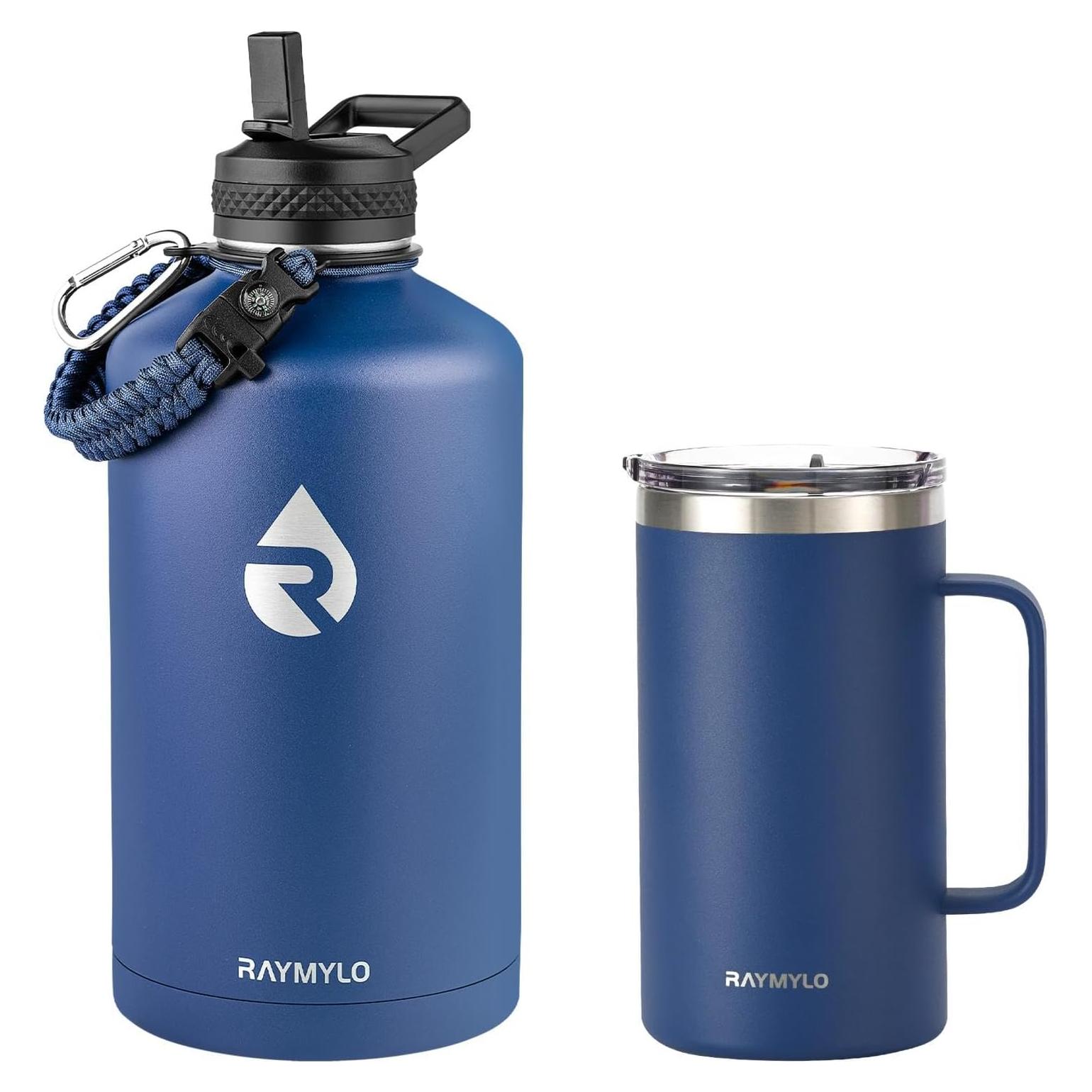 Paquete Botella Agua Aislada 3.8L + Taza Café 710ml RAYMYLO