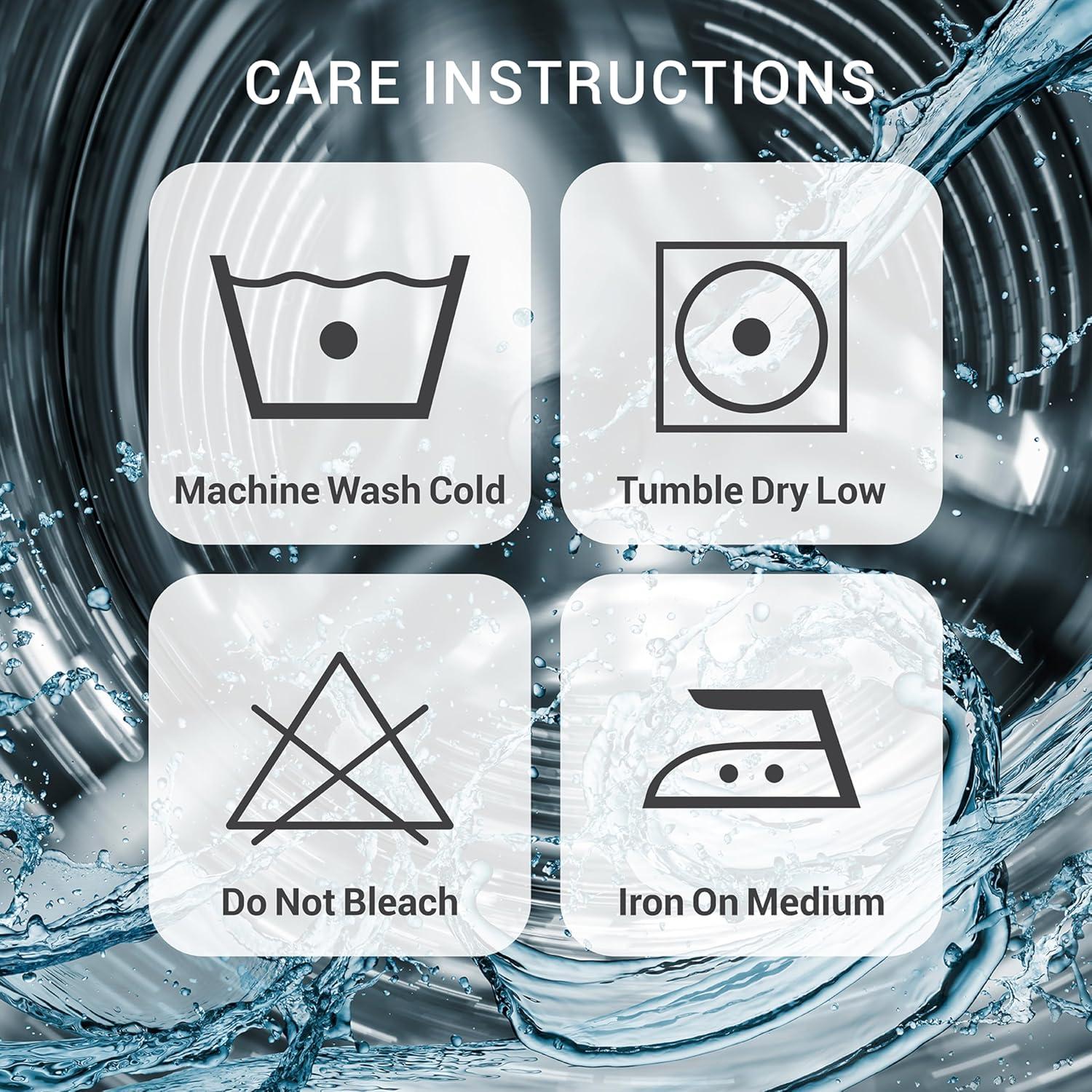 Juego de Sábanas de Felpa Reina True North Gris 4 Piezas