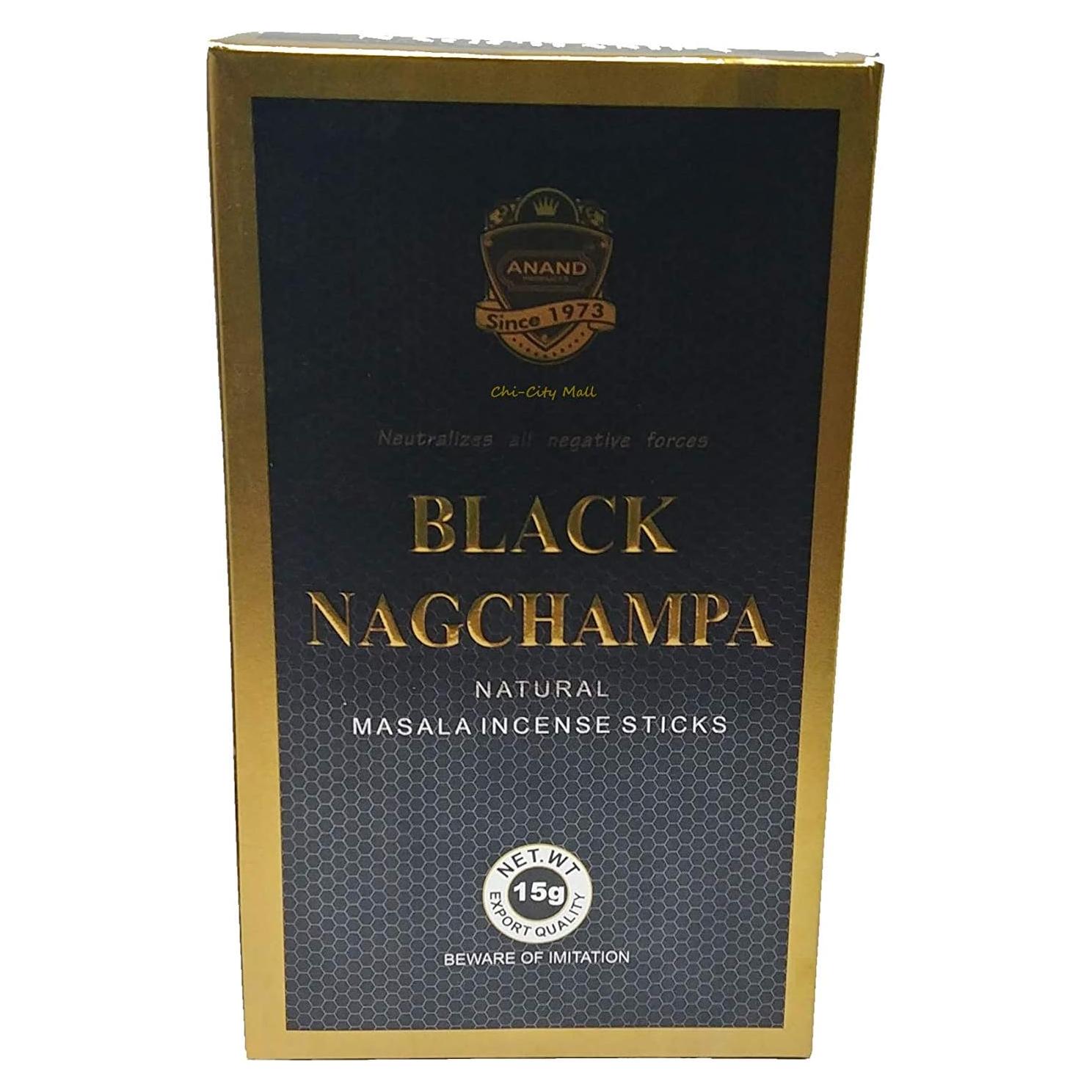 Incienso Natural Masala Nag Champa Anand 180g - 12 Cajas