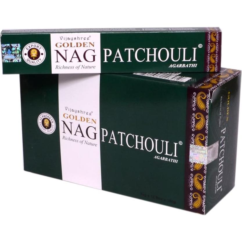 Incienso Nag Patchouli Vijayshree - 180 varitas de 365g