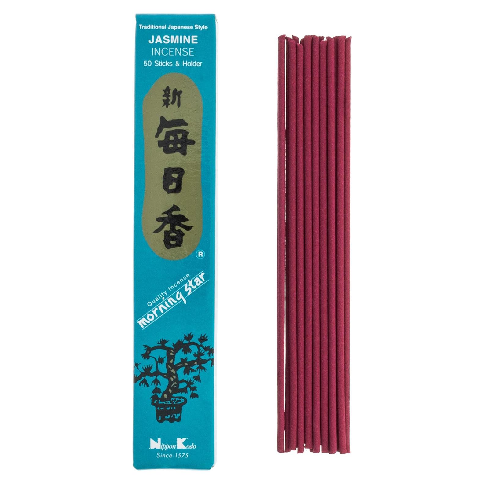 Incienso de Jazmín Nippon Kodo - 50 Varitas 12 cm
