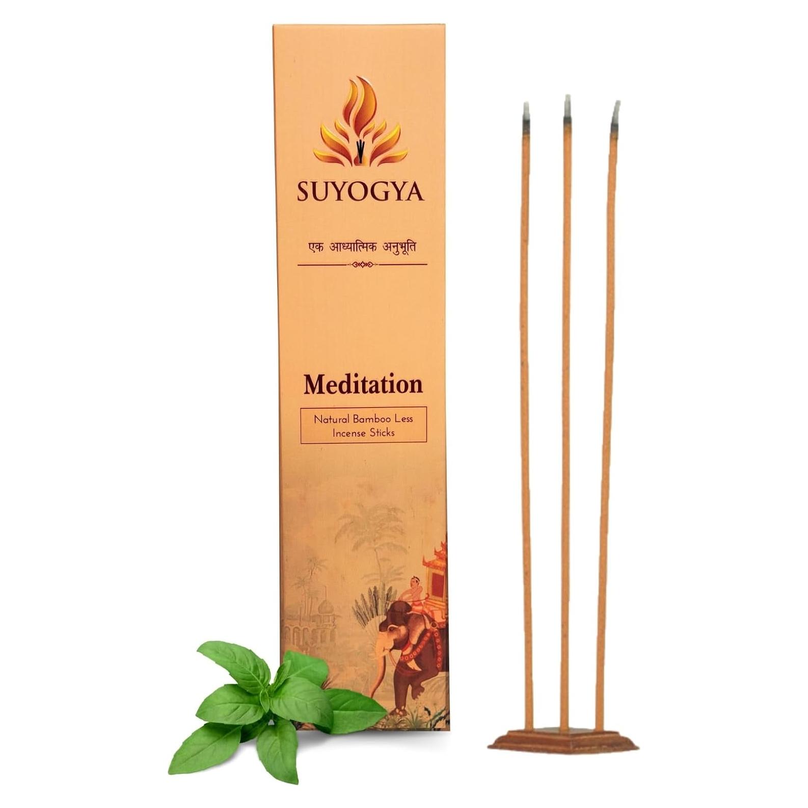 Varitas de Incienso Suyogya Premium 22.86 cm - Fragancia Duradera
