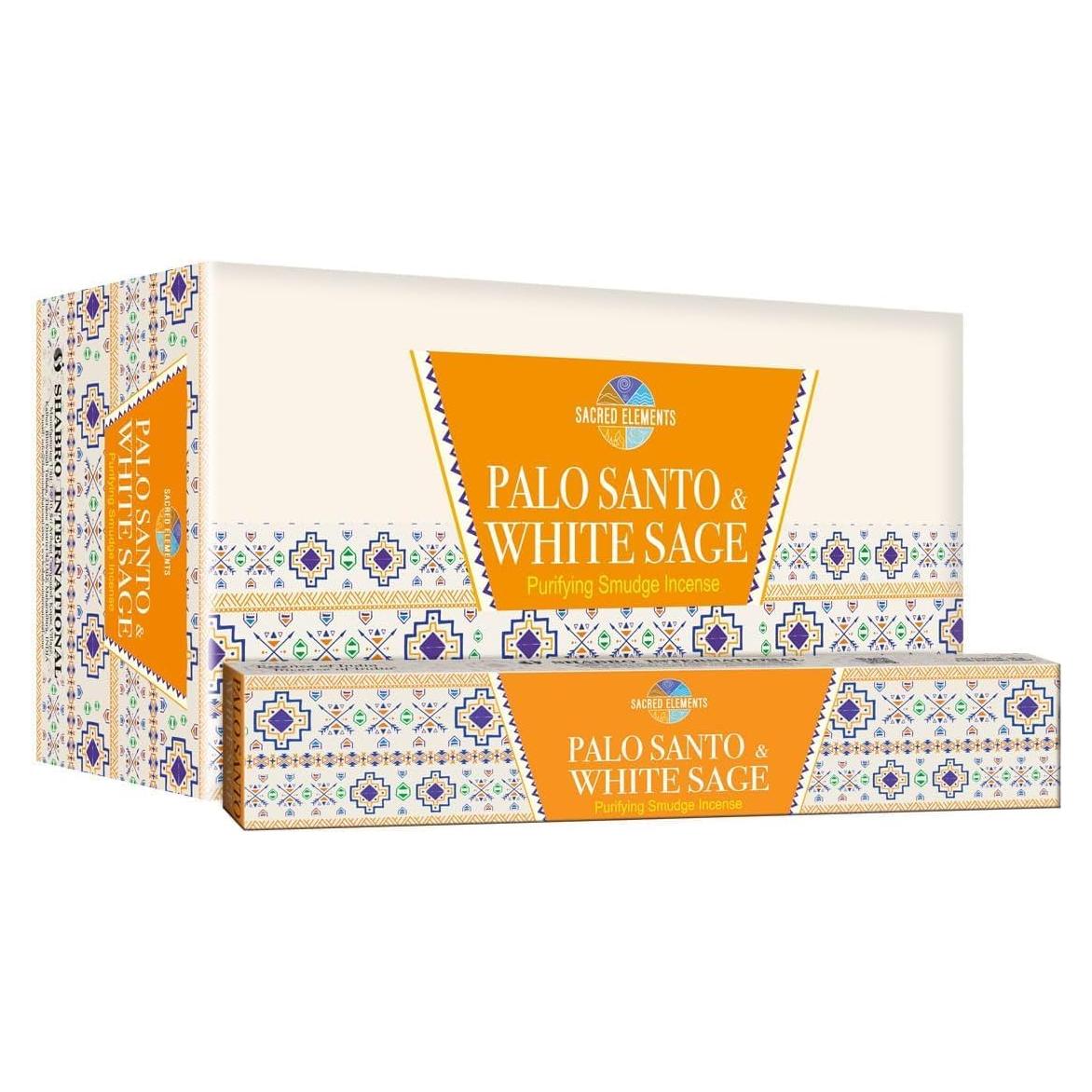 Palo Santo y Salvia Blanca - Varitas de Incienso Purificadoras