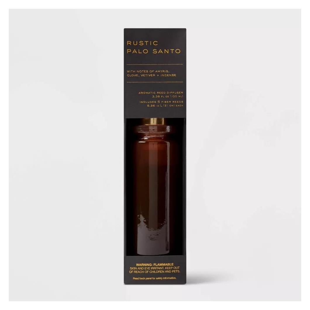 Difusor de cañas de Palo Santo Rústico Threshold 100ml