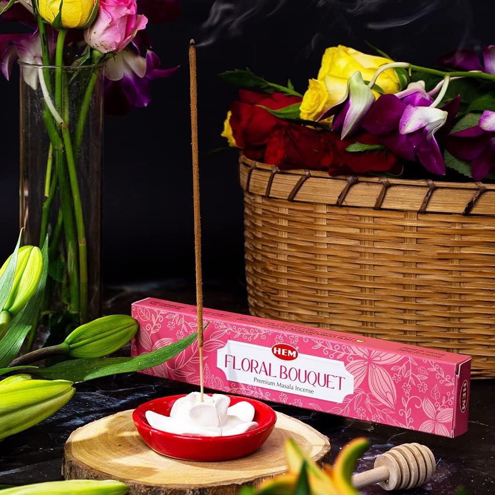 Incienso HEM Ramo Floral 12 Varillas 15g Aromaterapia
