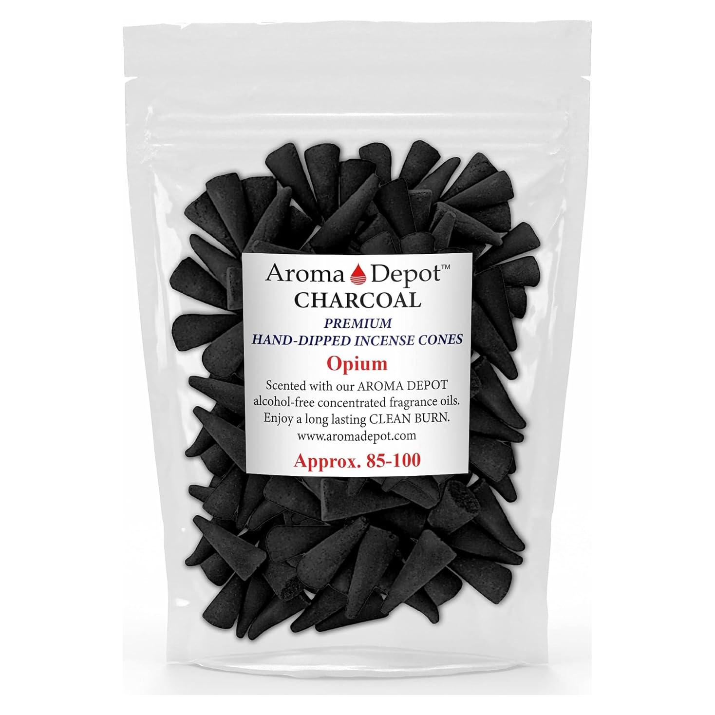 Conos de Carbón de Incienso Aroma Depot - 85-100 unidades