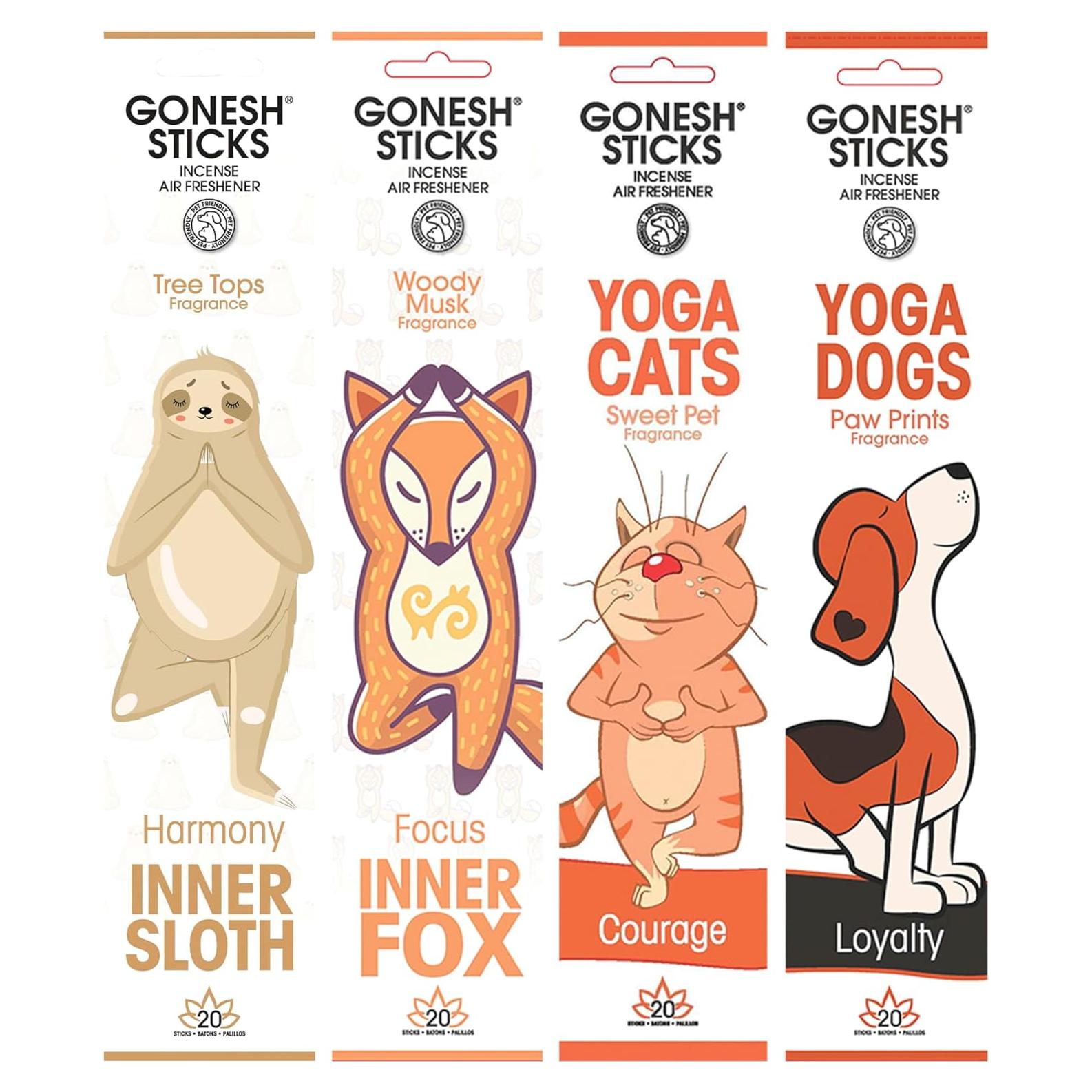 Incienso Gonesh Zen - Varitas Aromáticas 25.4 cm - 20 Piezas