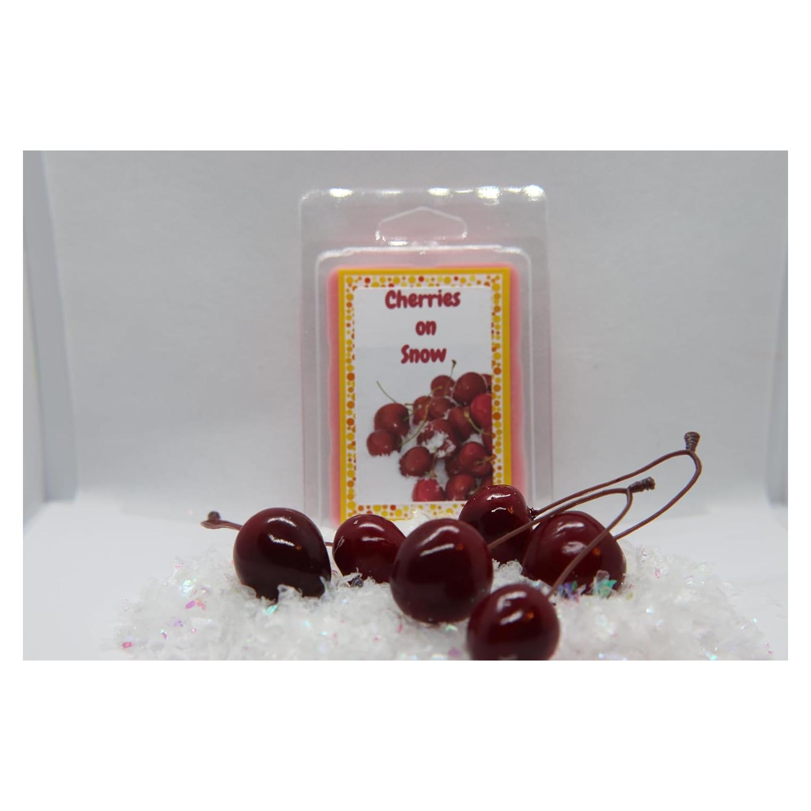 Cera Aromática de Soja Kelli Creations - Cerezas y Almendras - 6 Cubos