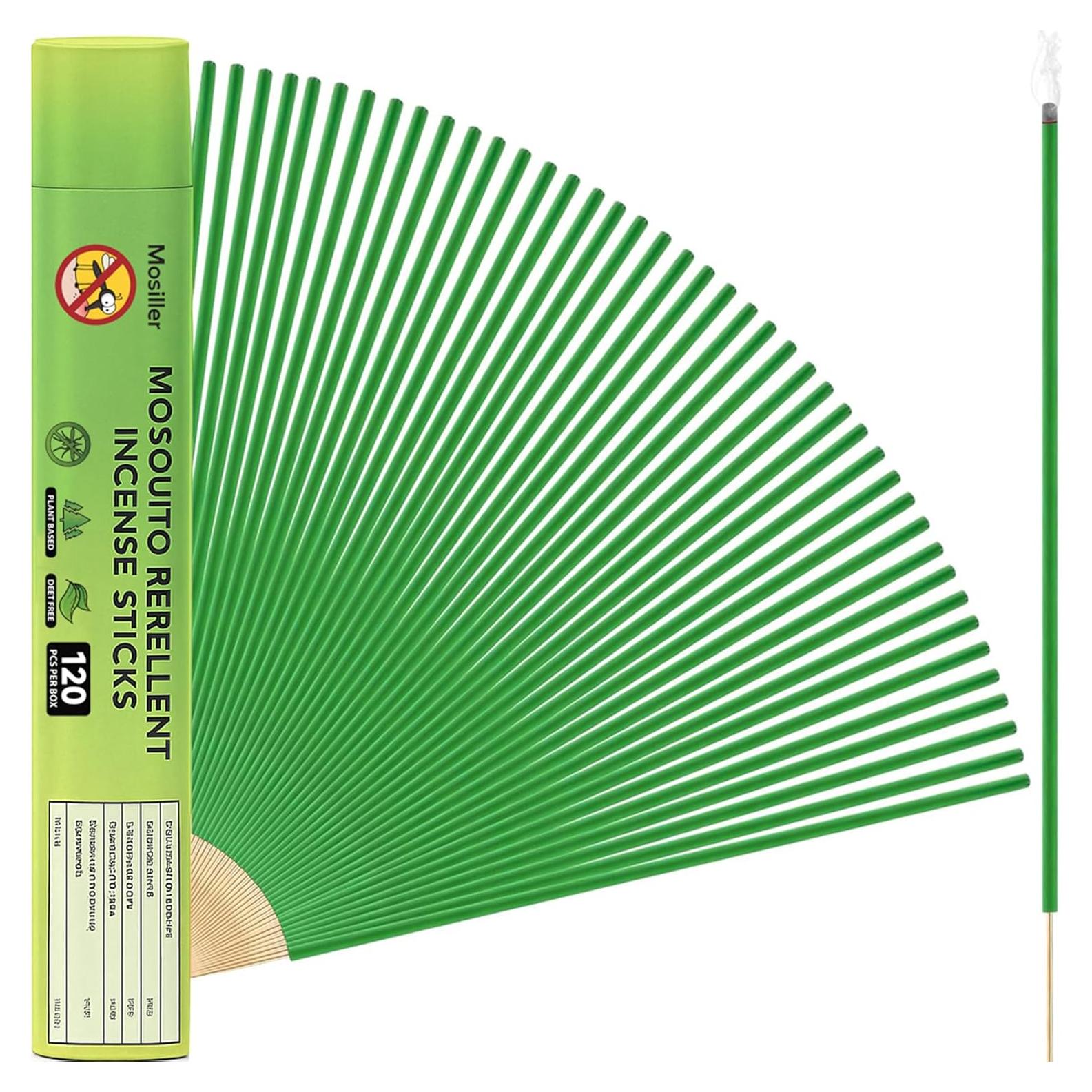 Varitas de Incienso Mosiller 120 PCS - Aceites Esenciales Naturales
