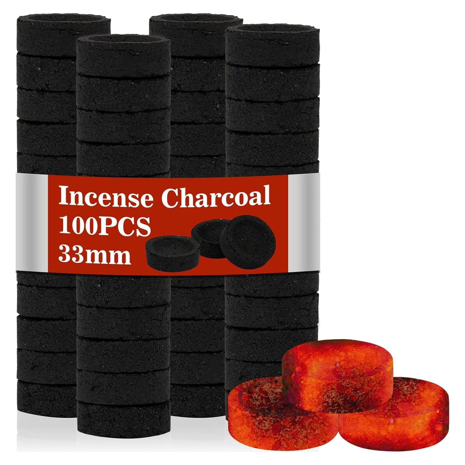 Briquetas de Carbón Natural MAQIHAN 100pcs - Encendido Rápido