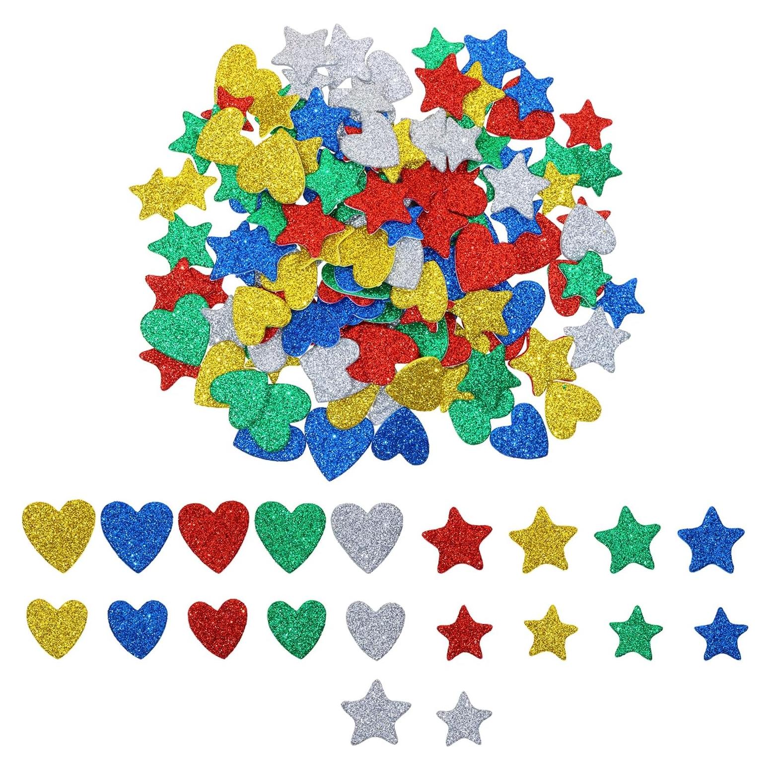 150 Piezas Pegatinas Autoadhesivas Espuma Coloridas ONLYKXY