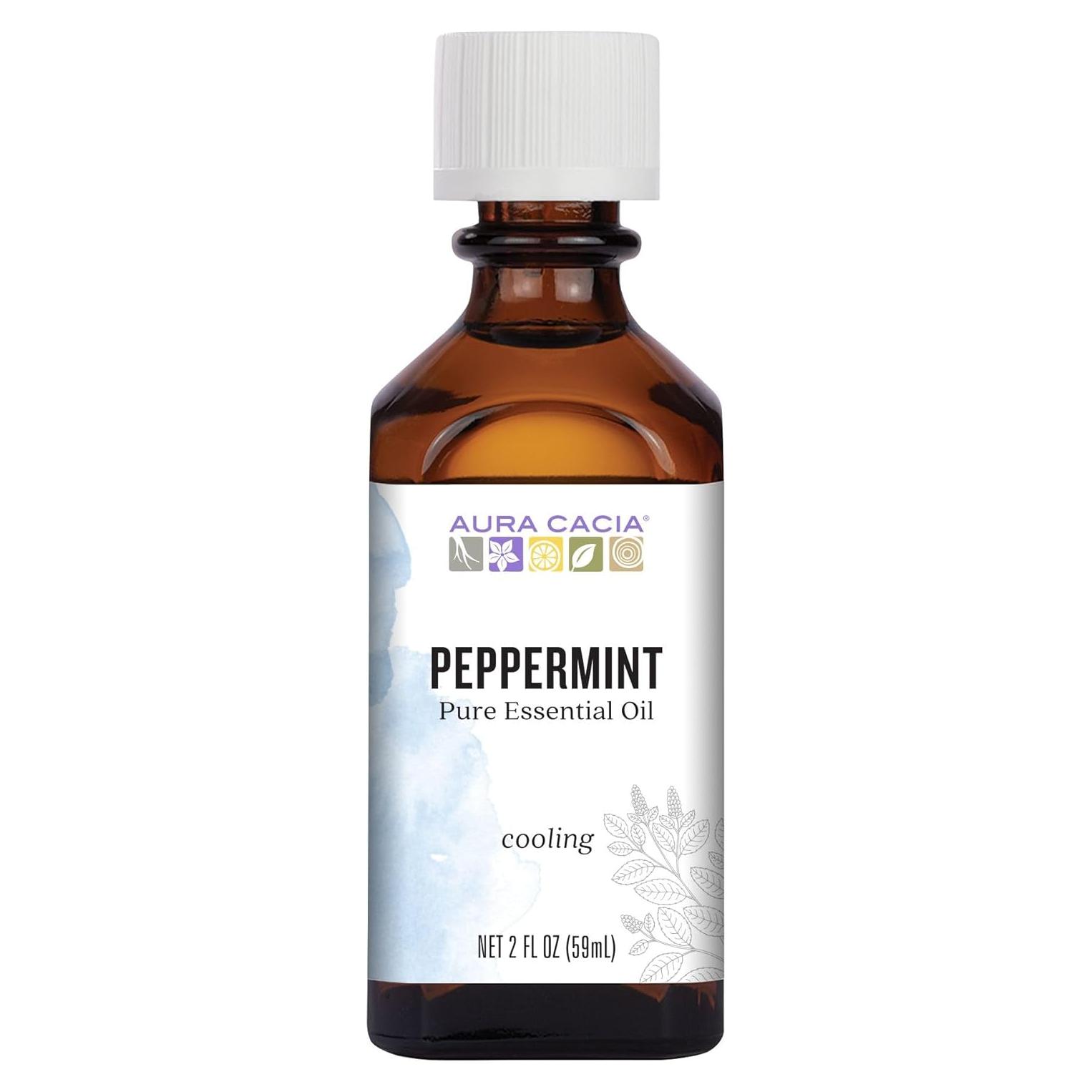 Aceite Esencial de Menta Aura Cacia 60 ml - 100% Puro