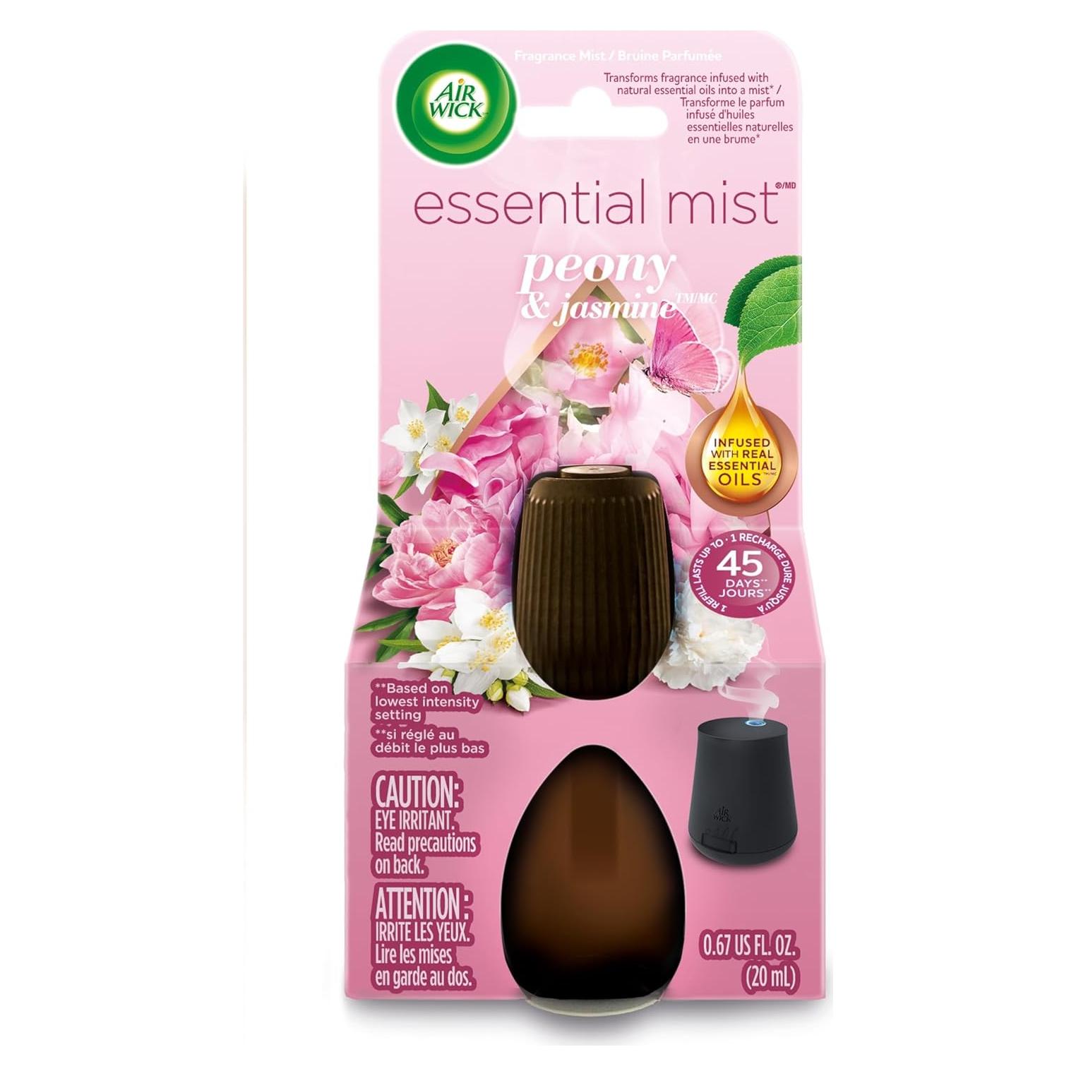Recarga Air Wick Essential Mist Peonía y Jazmín 19g
