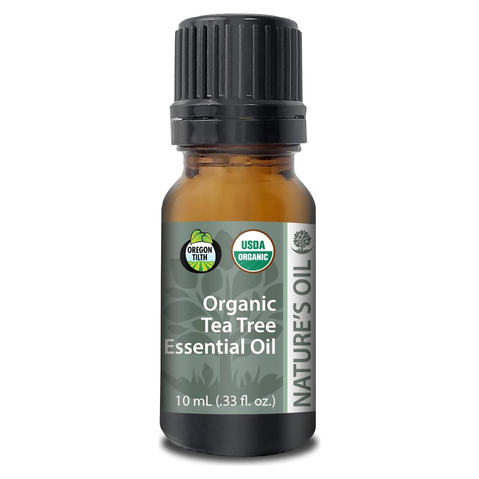 Aceite Esencial de Árbol de Té Orgánico Nature's Oil 10ml